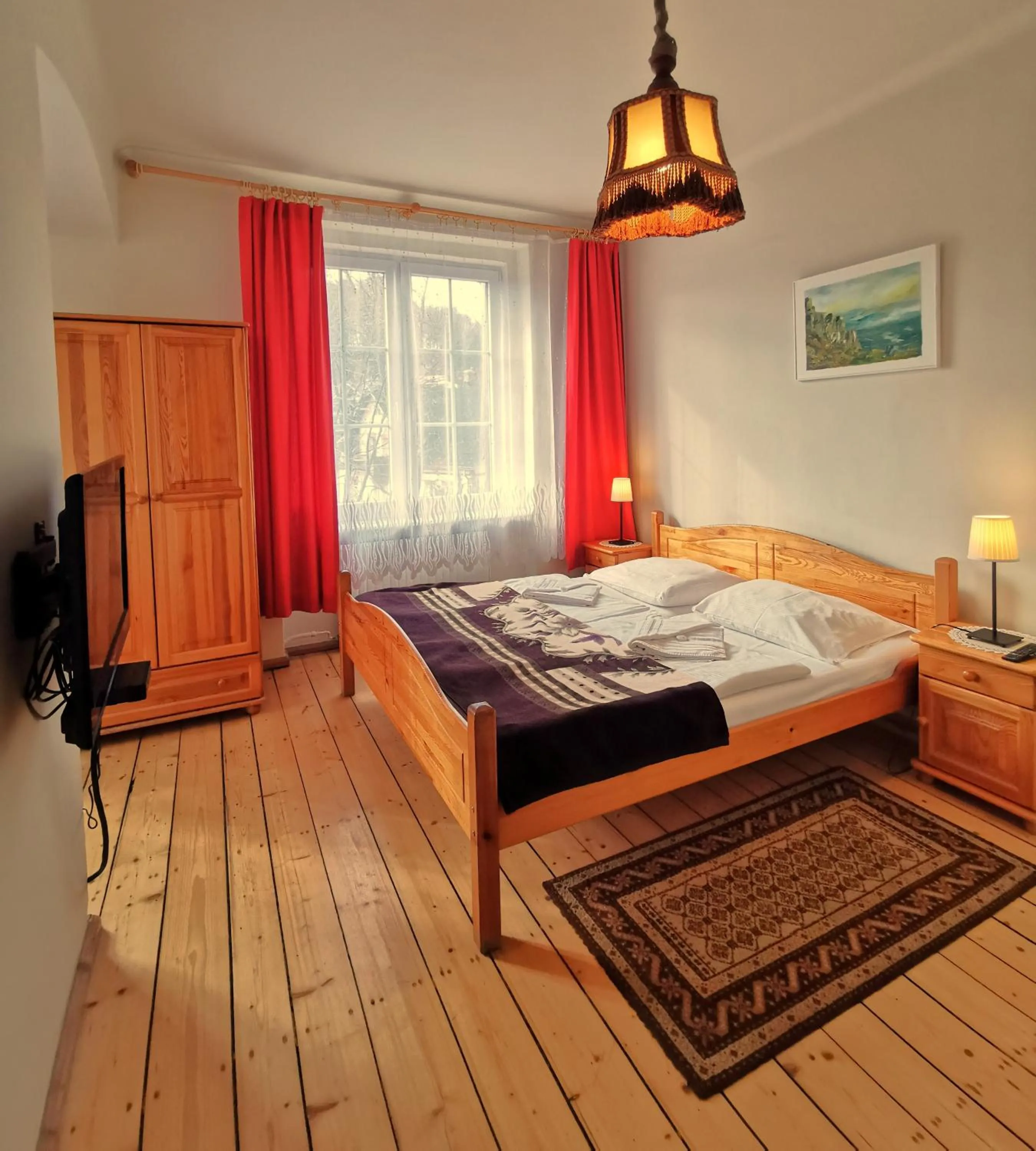 Bed in Pensjonat Jeleni Róg