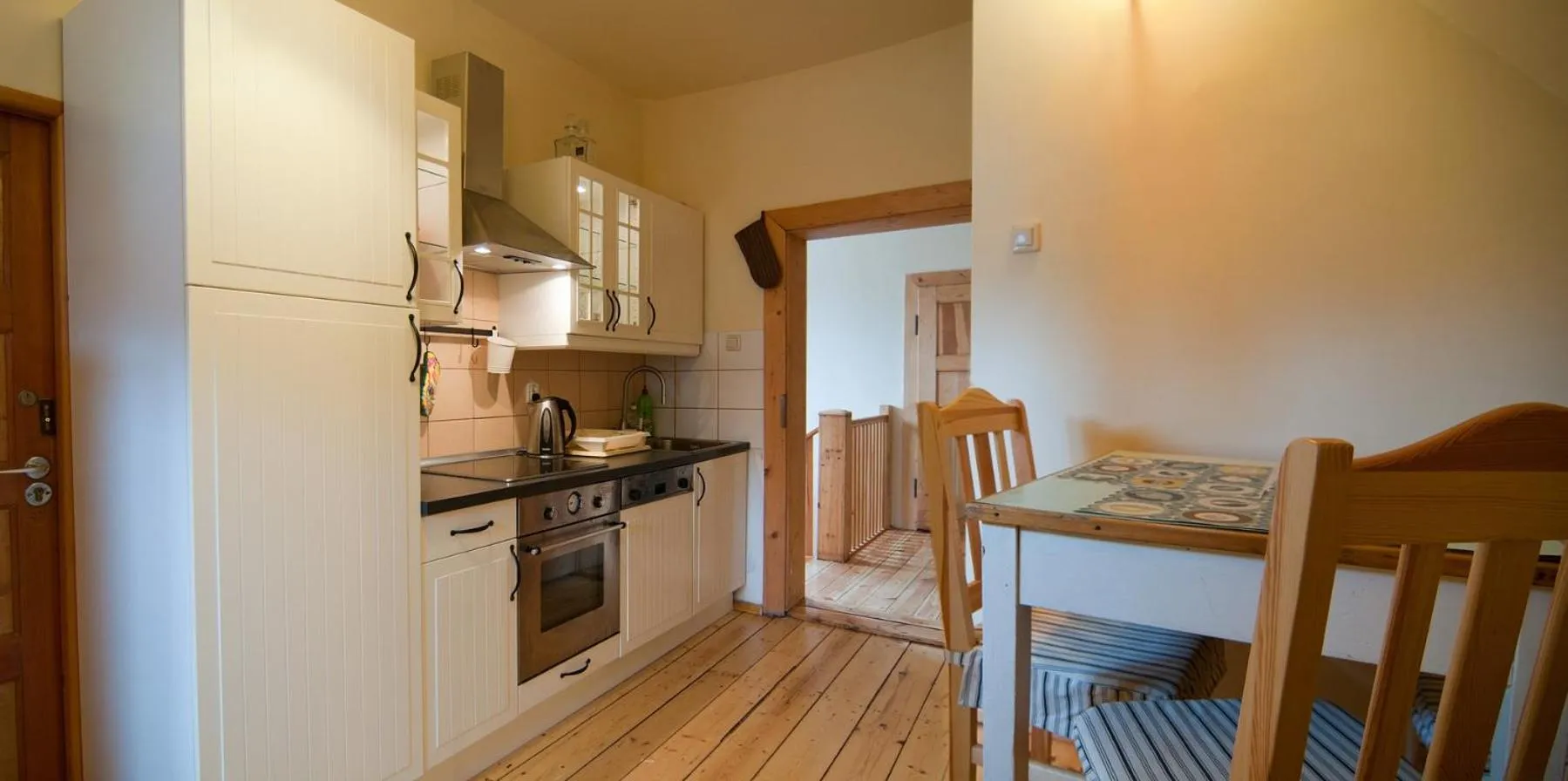 Kitchen or kitchenette in Pensjonat Jeleni Róg