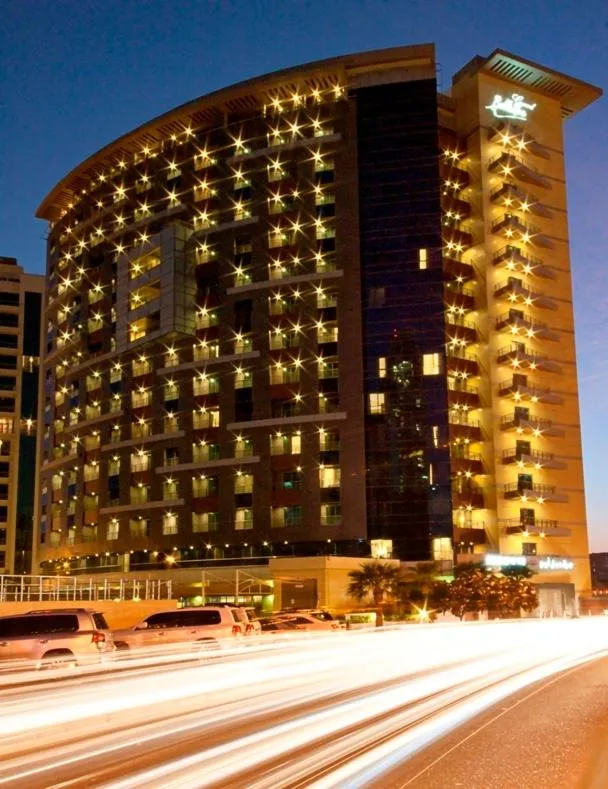 Facade/entrance in Grand Bellevue Hotel Apartment Dubai