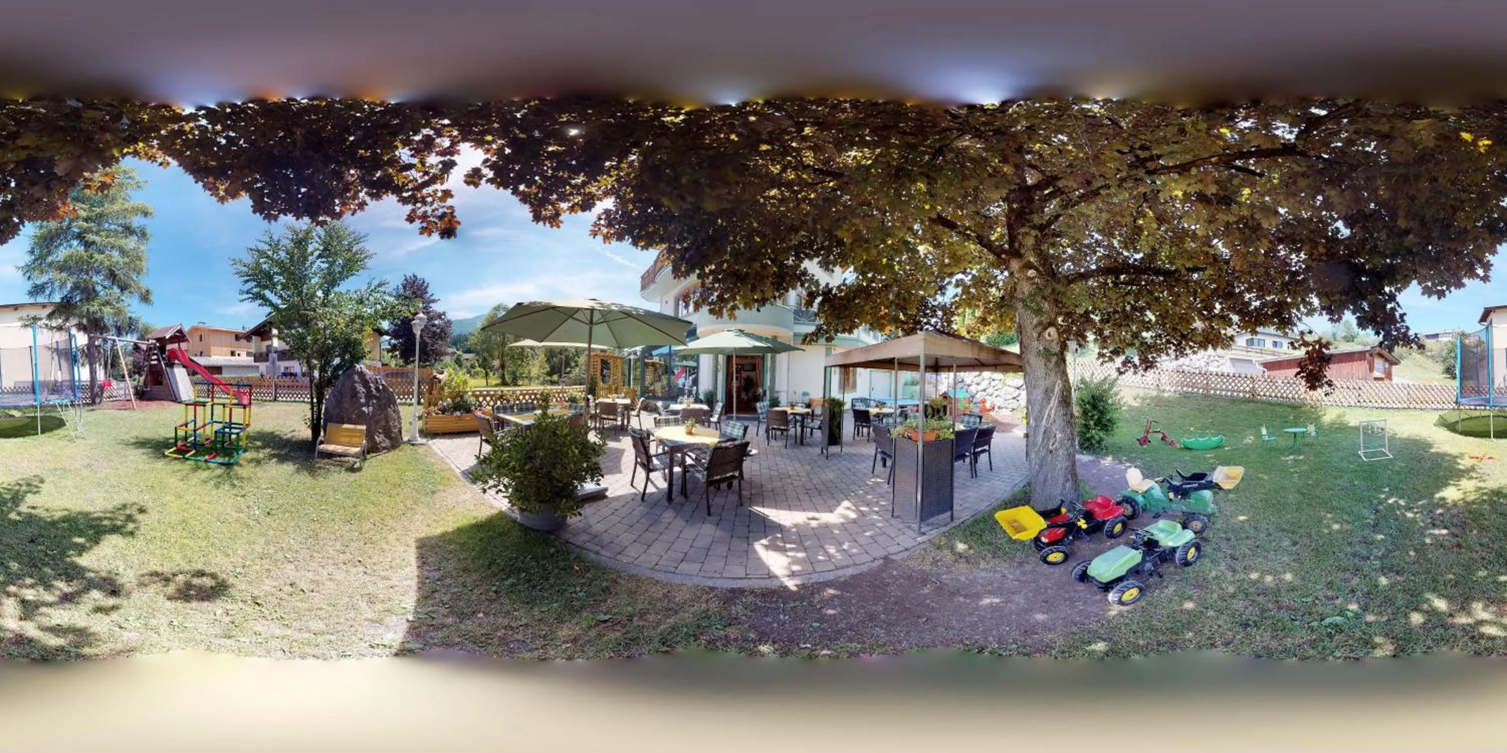 Children play ground in Hotel Gasthof Obermair