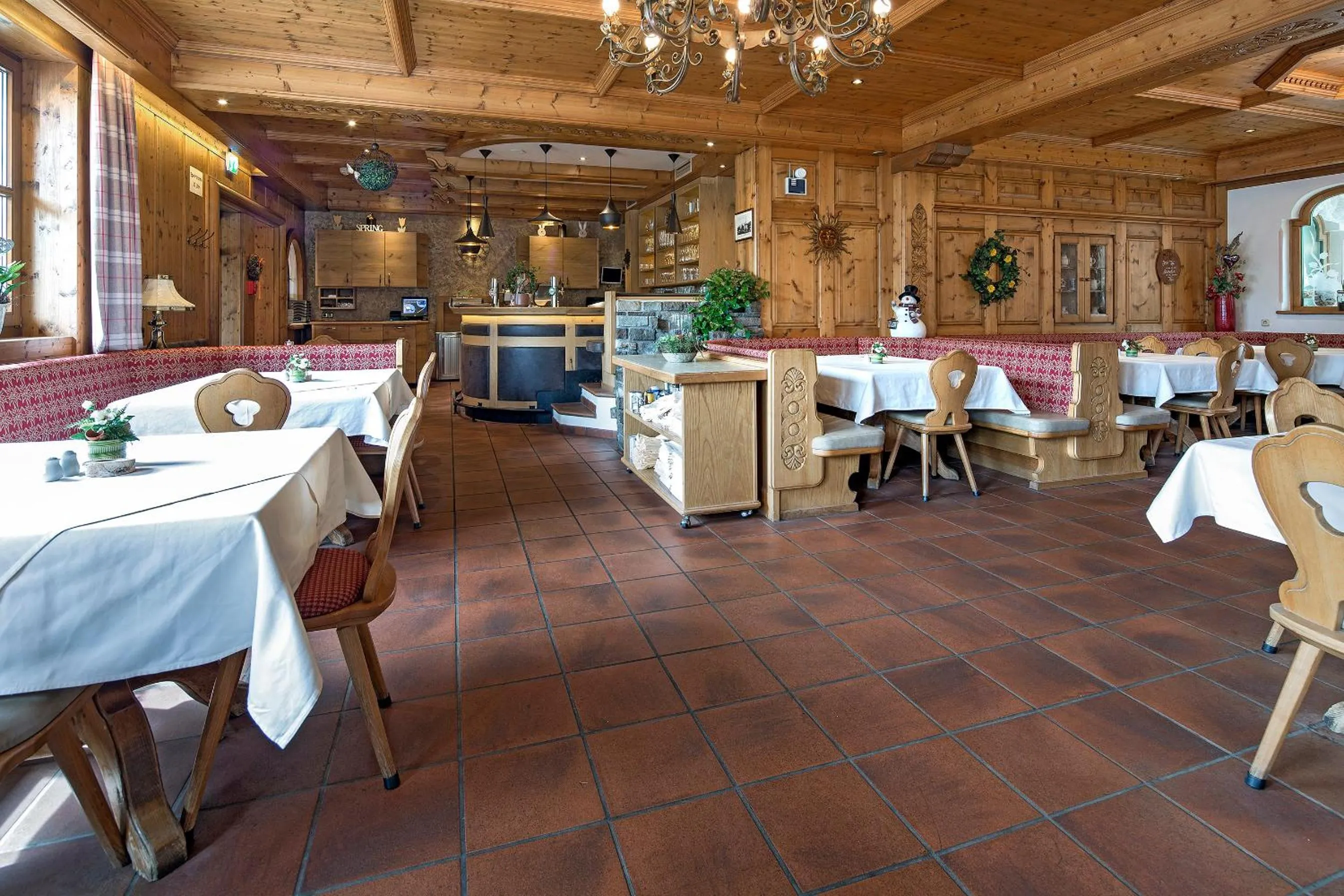 Restaurant/places to eat in Hotel Gasthof Obermair
