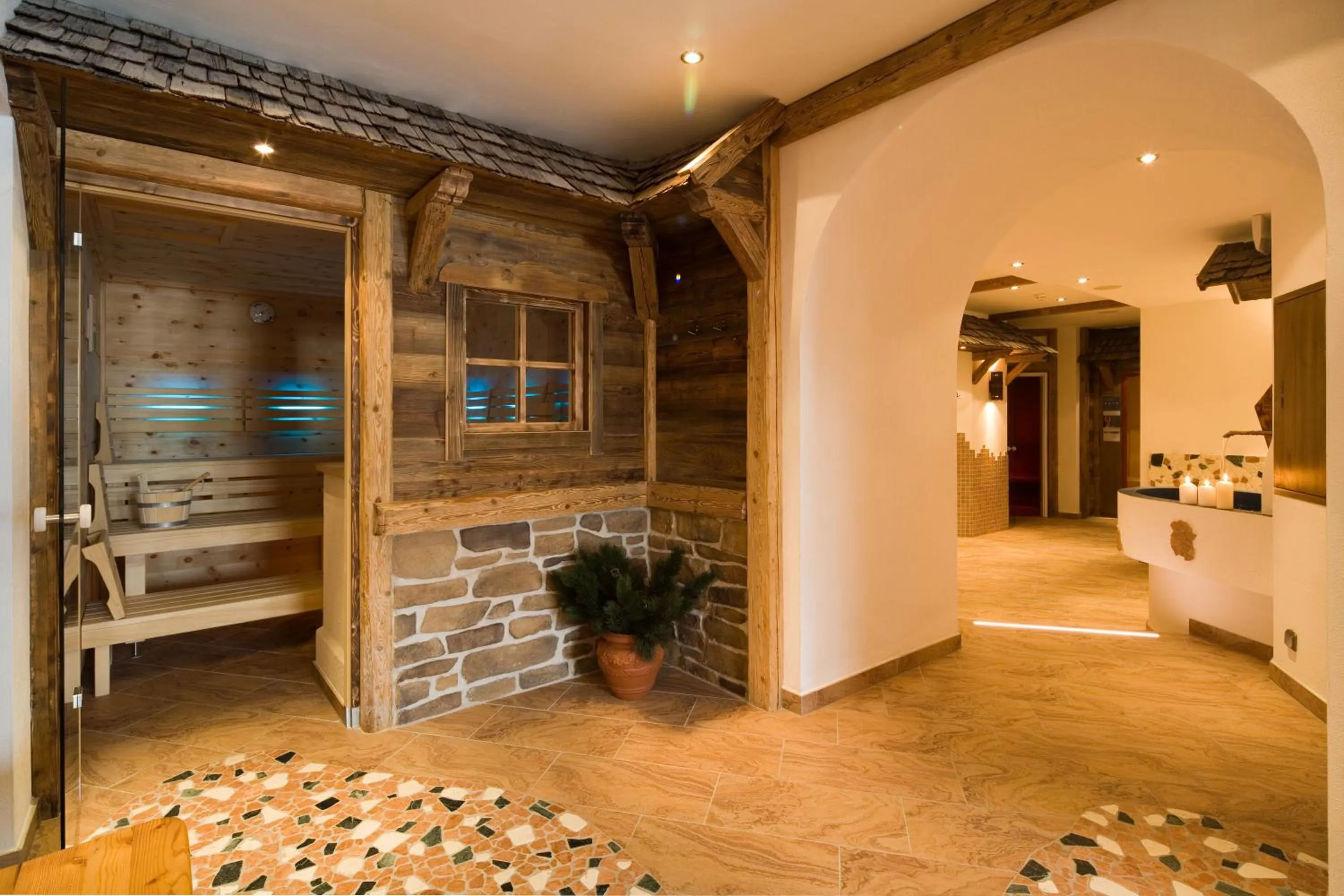 Spa and wellness centre/facilities in Hotel Gasthof Obermair