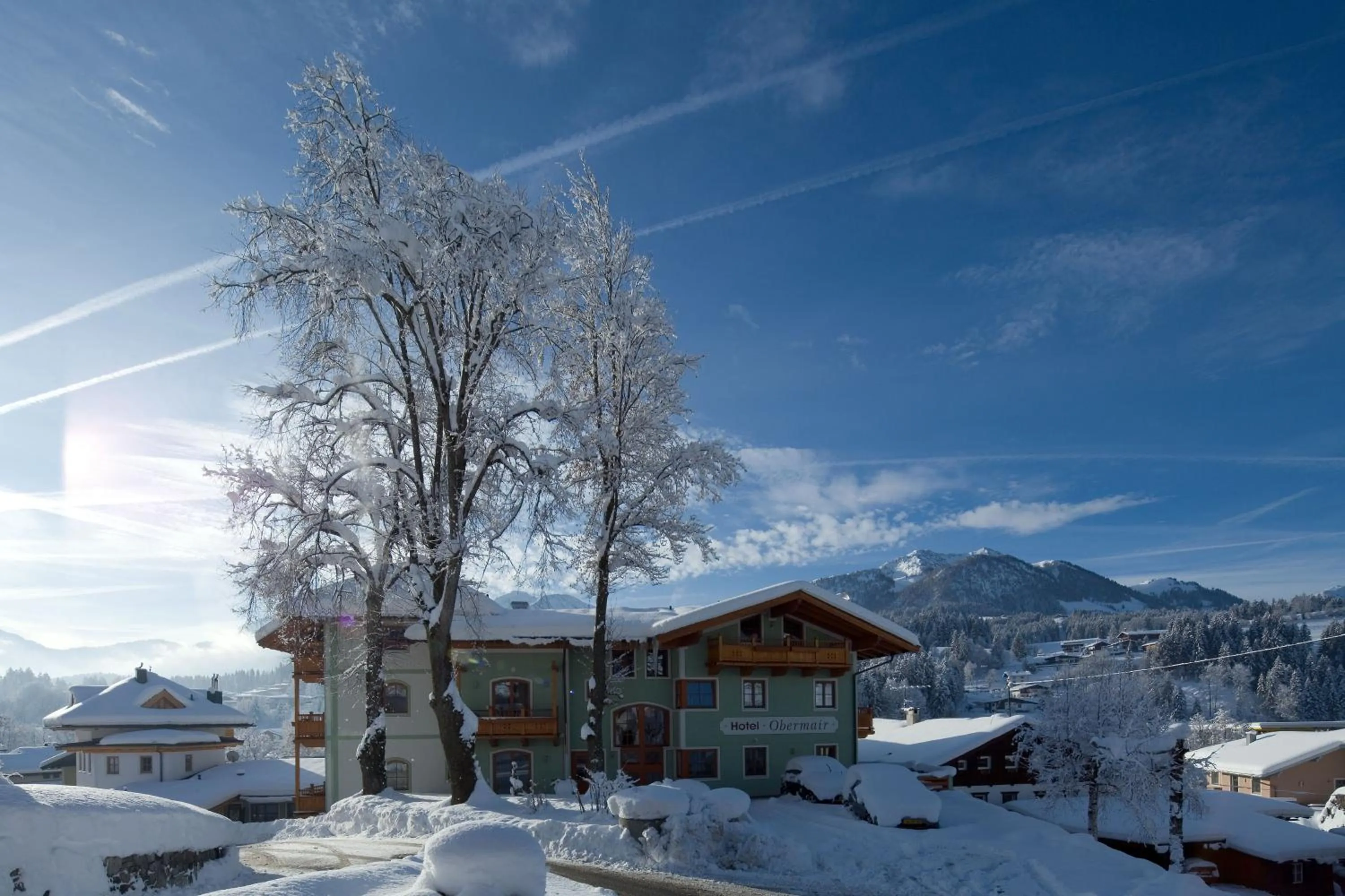 Facade/entrance in Hotel Gasthof Obermair