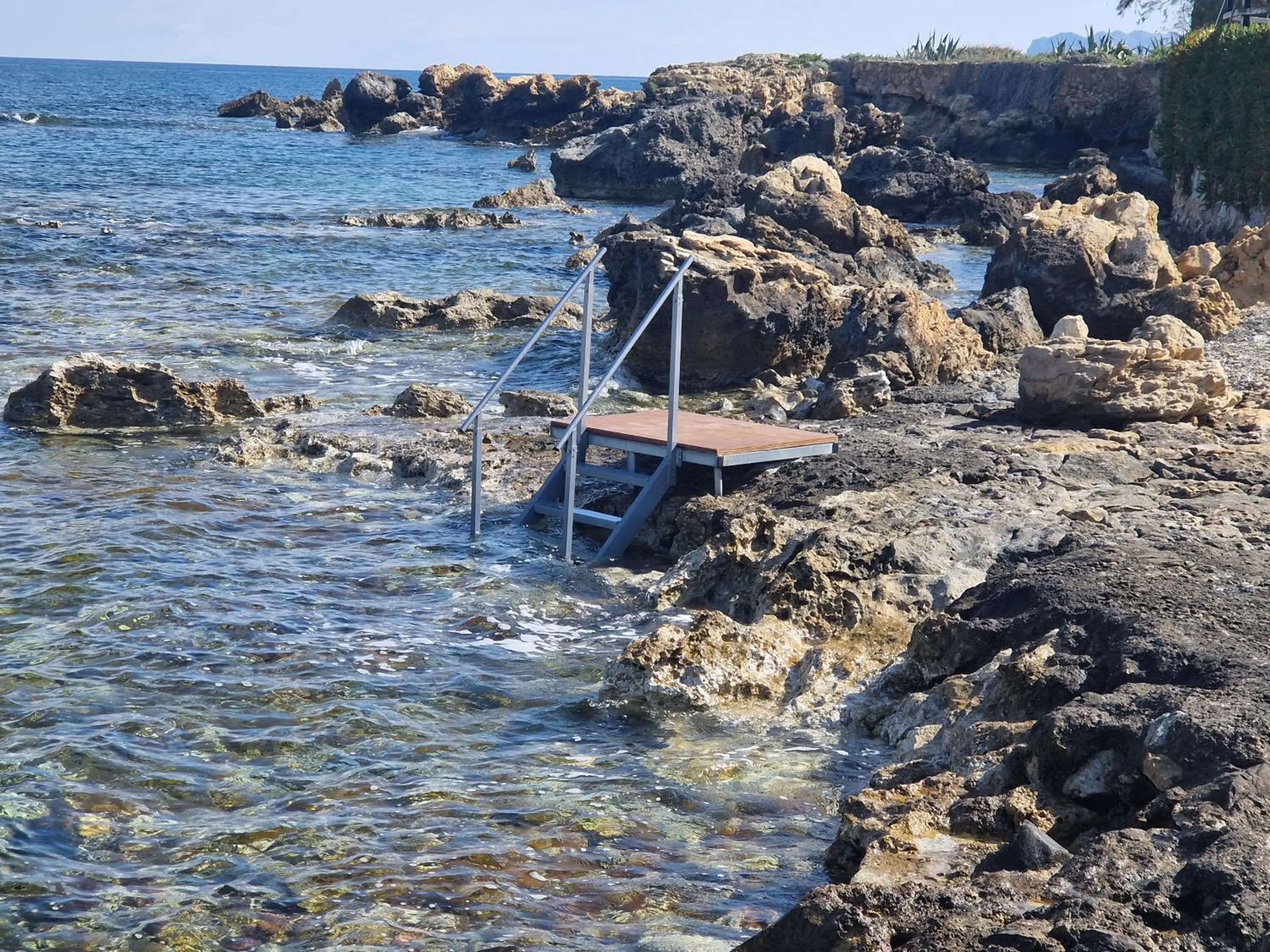 Beach in Corinna Mare
