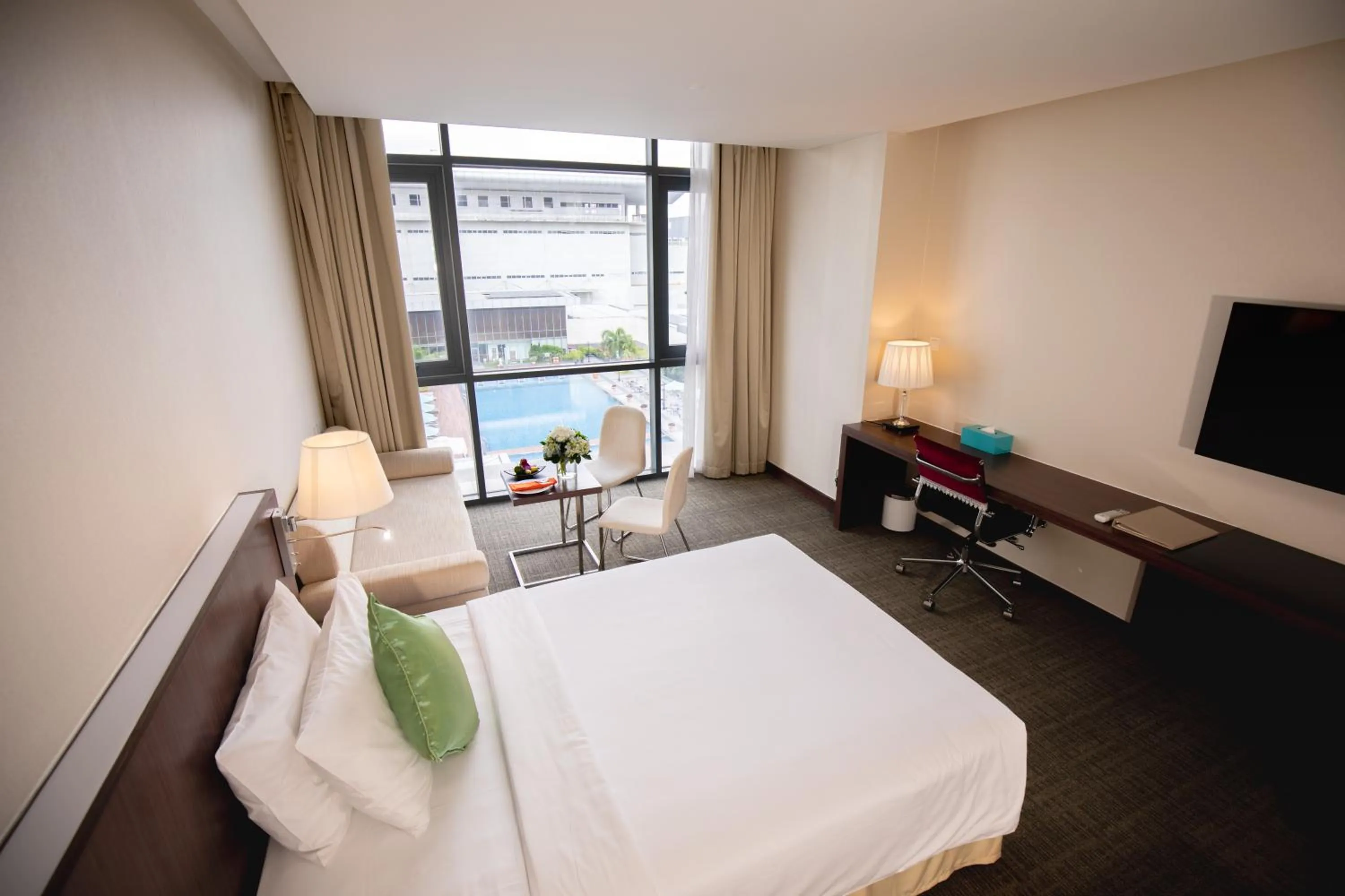 Bed in Becamex Hotel New City