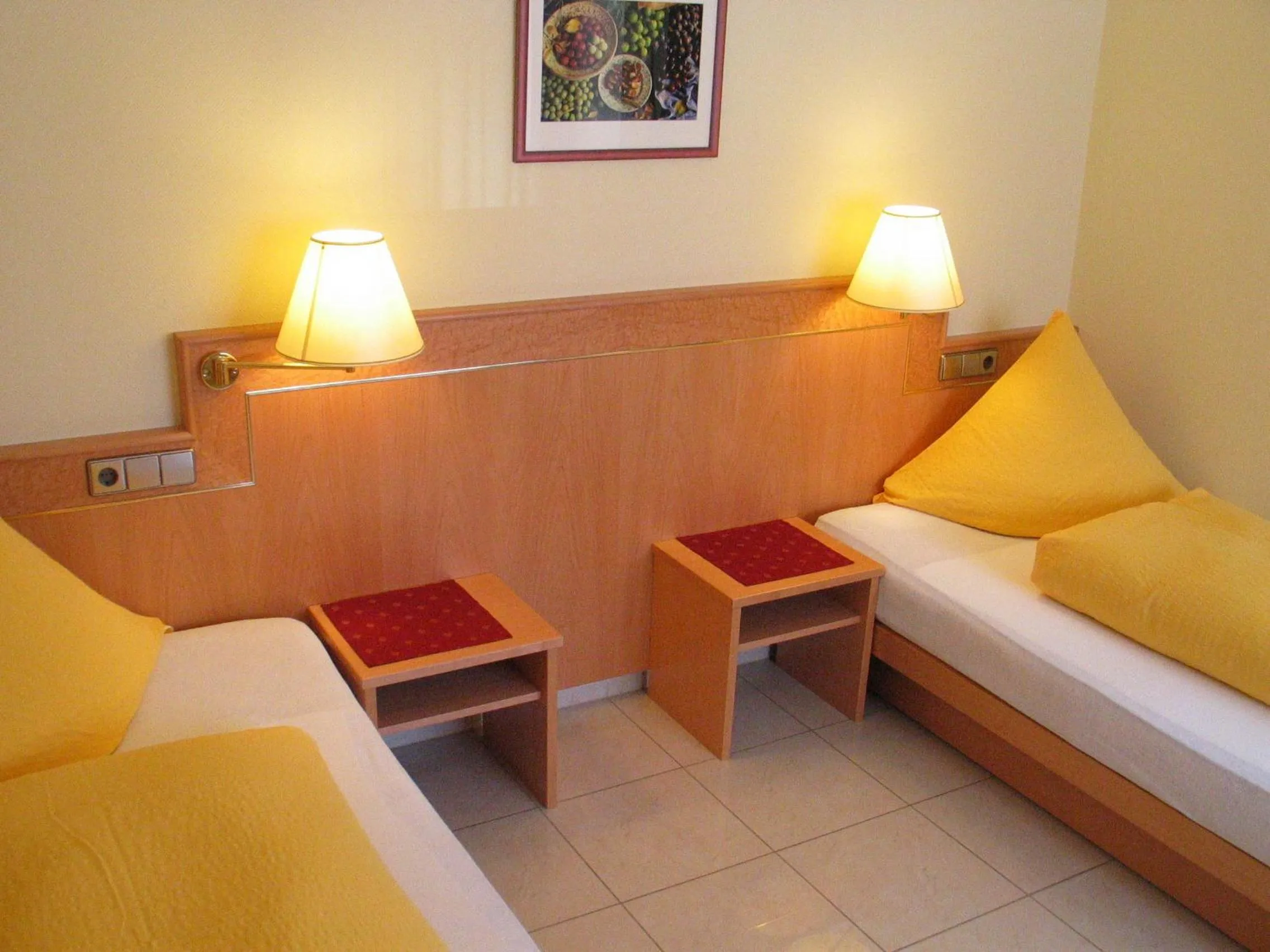 Bed in Hotel-Restaurant Gasthof Adler