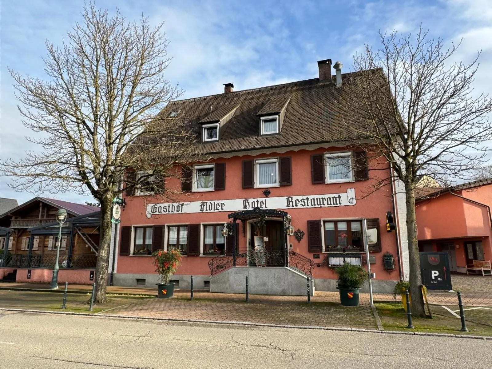 Property building in Hotel-Restaurant Gasthof Adler