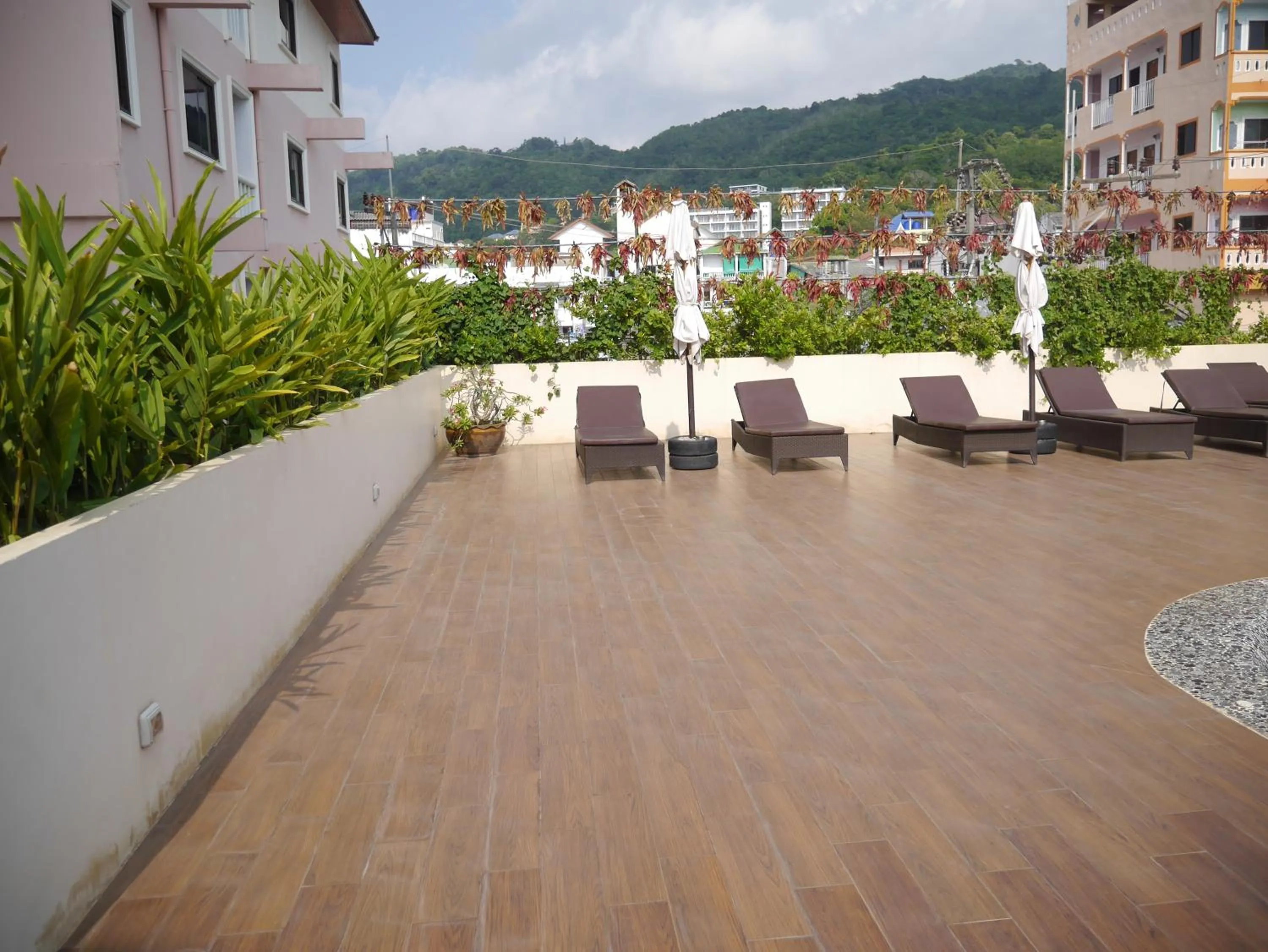 Swimming pool in Baan Petcharat