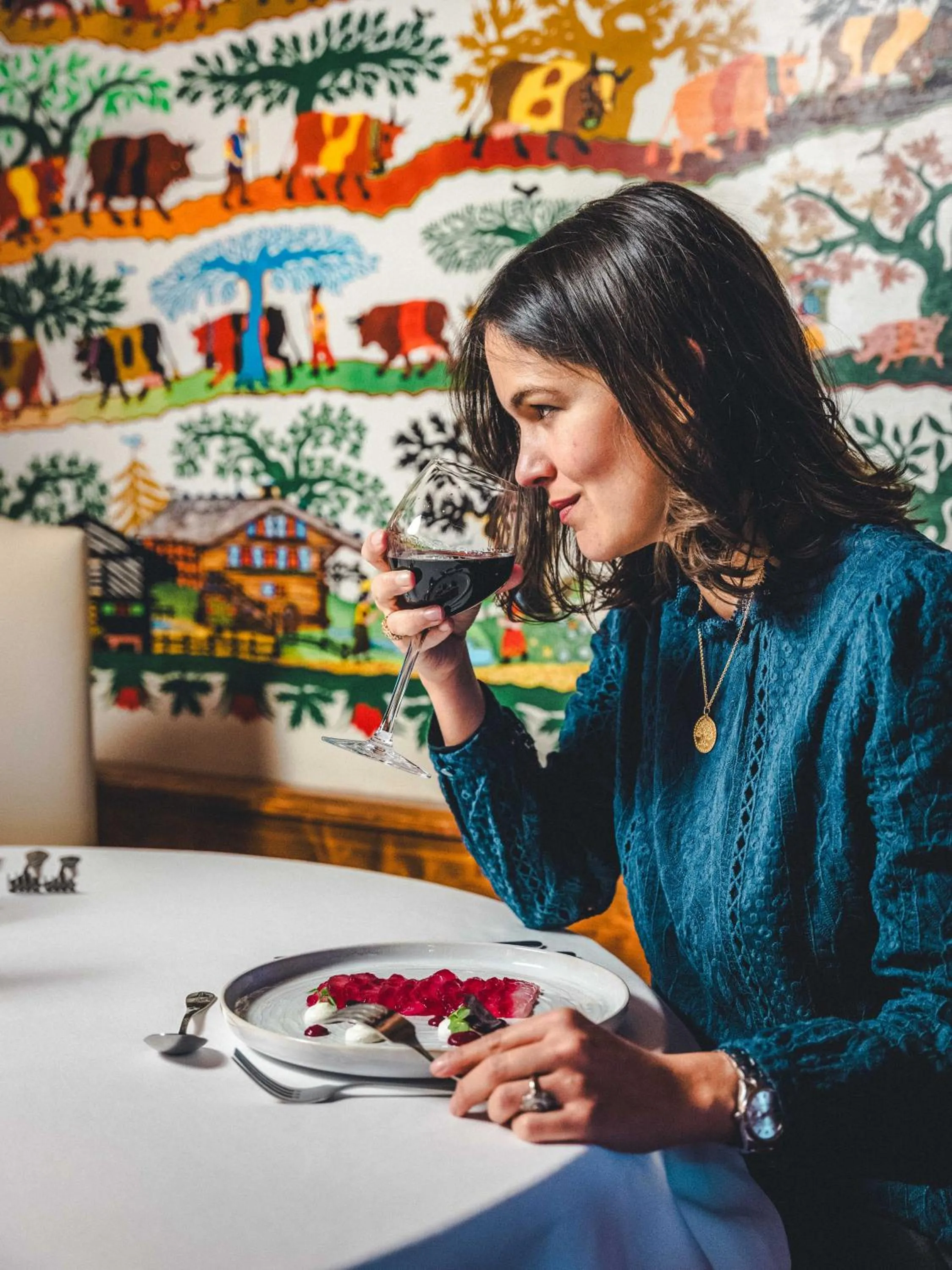 Food and drinks in Hotel Mont Vallon