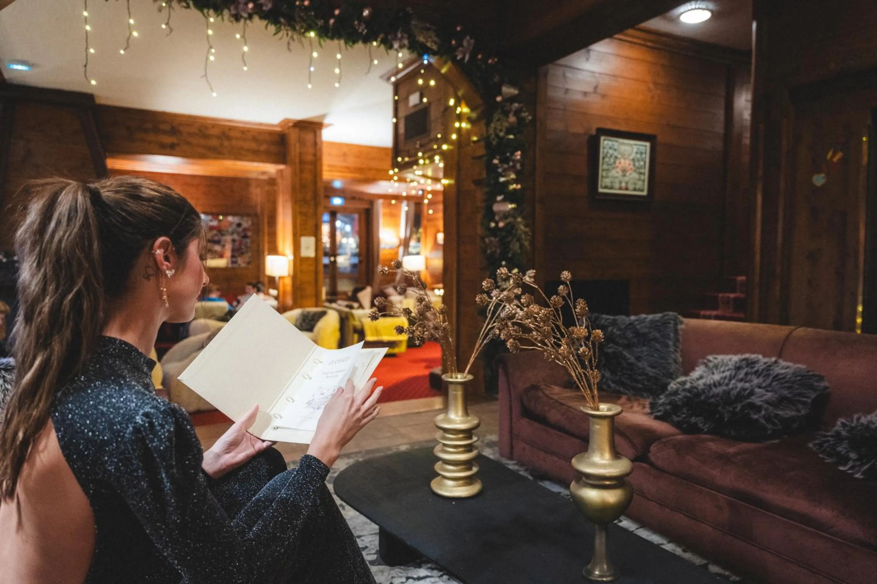 Lounge or bar in Hotel Mont Vallon