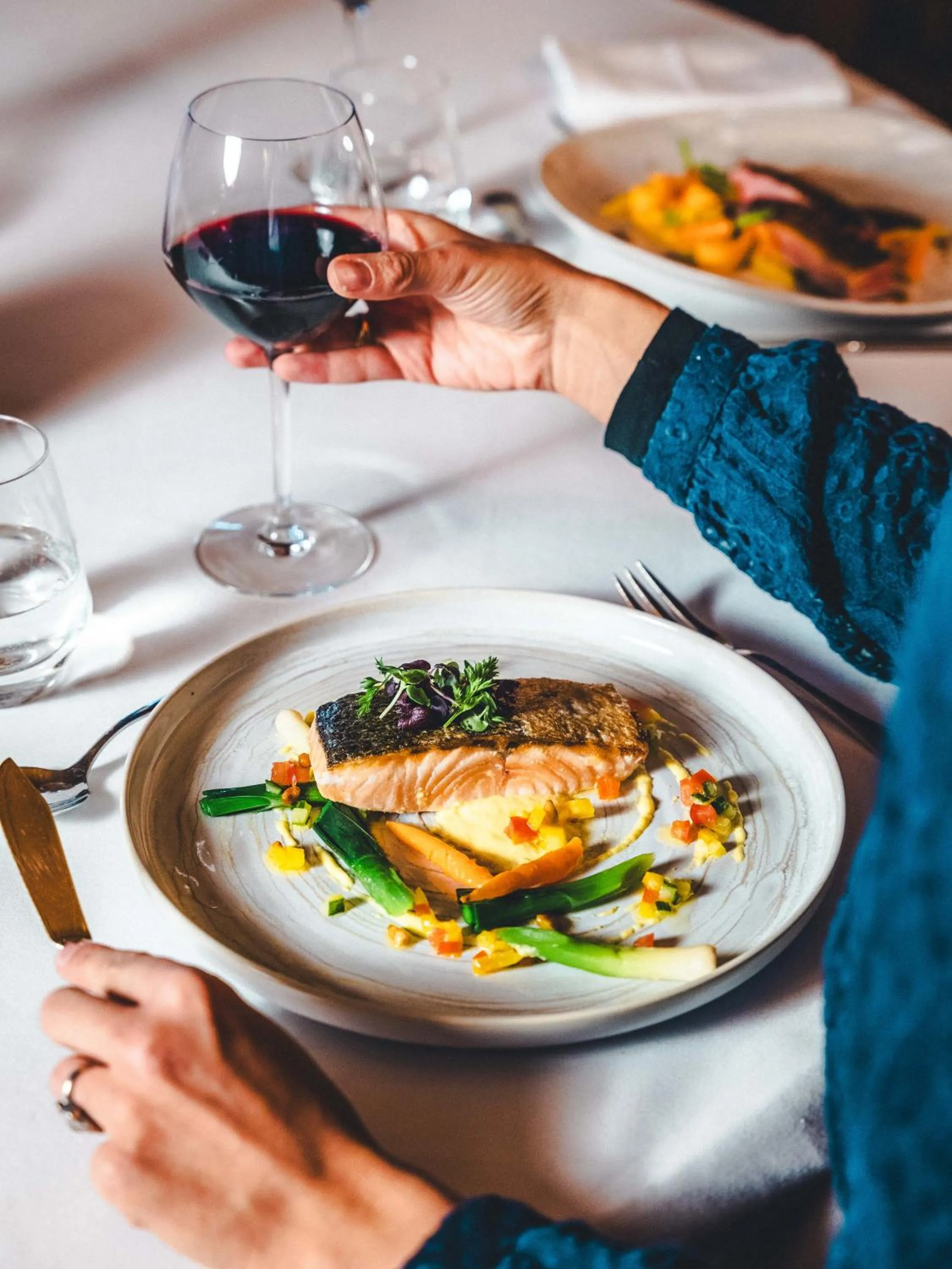 Food and drinks in Hotel Mont Vallon