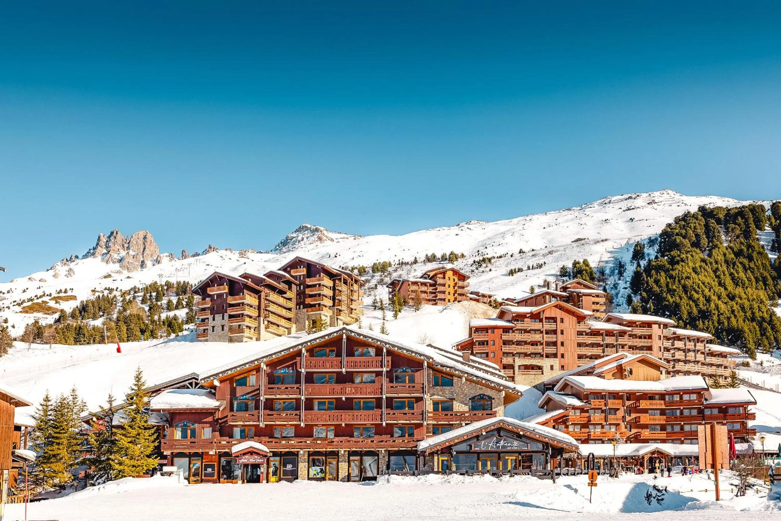 Property building in Hotel Mont Vallon