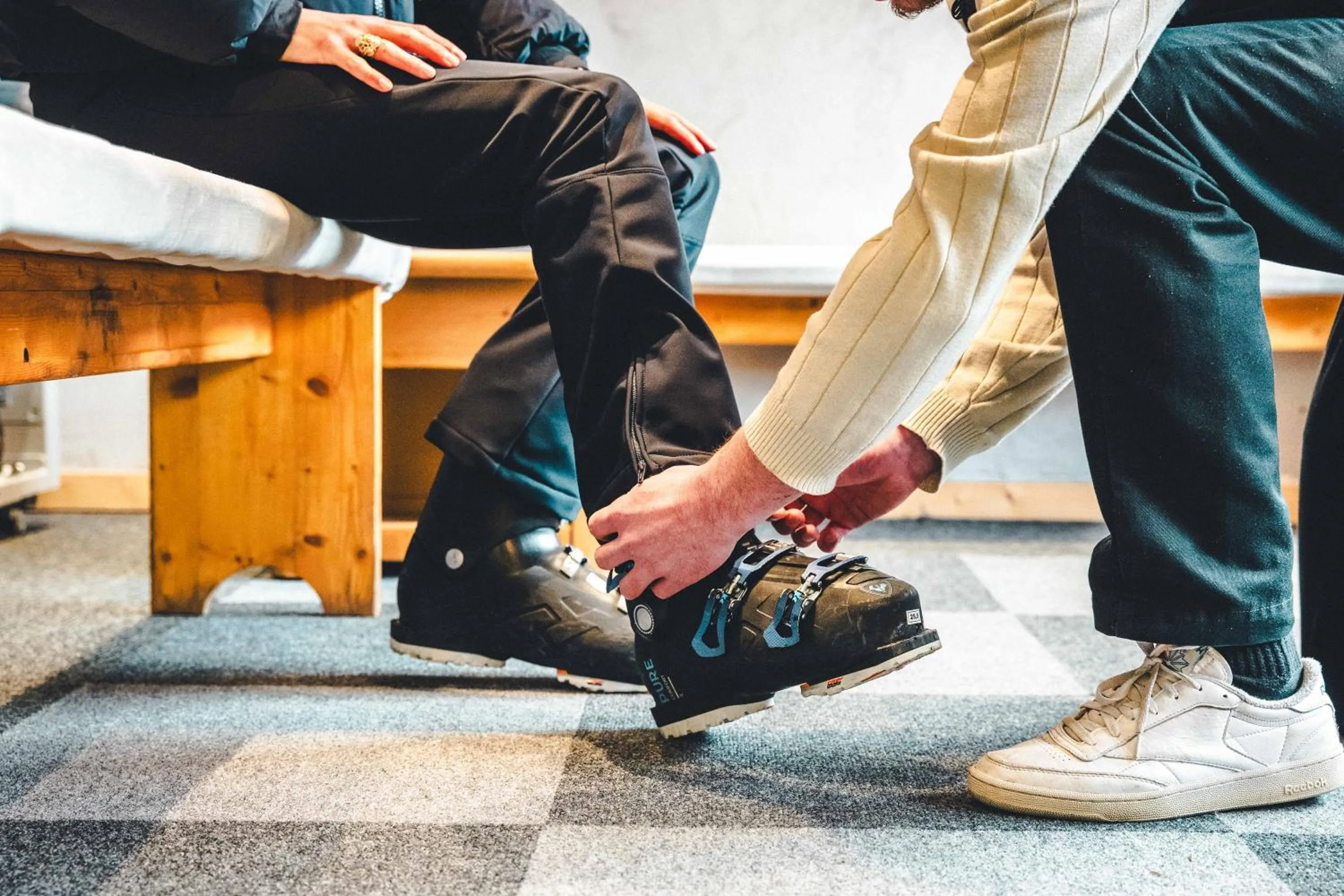 Skiing in Hotel Mont Vallon