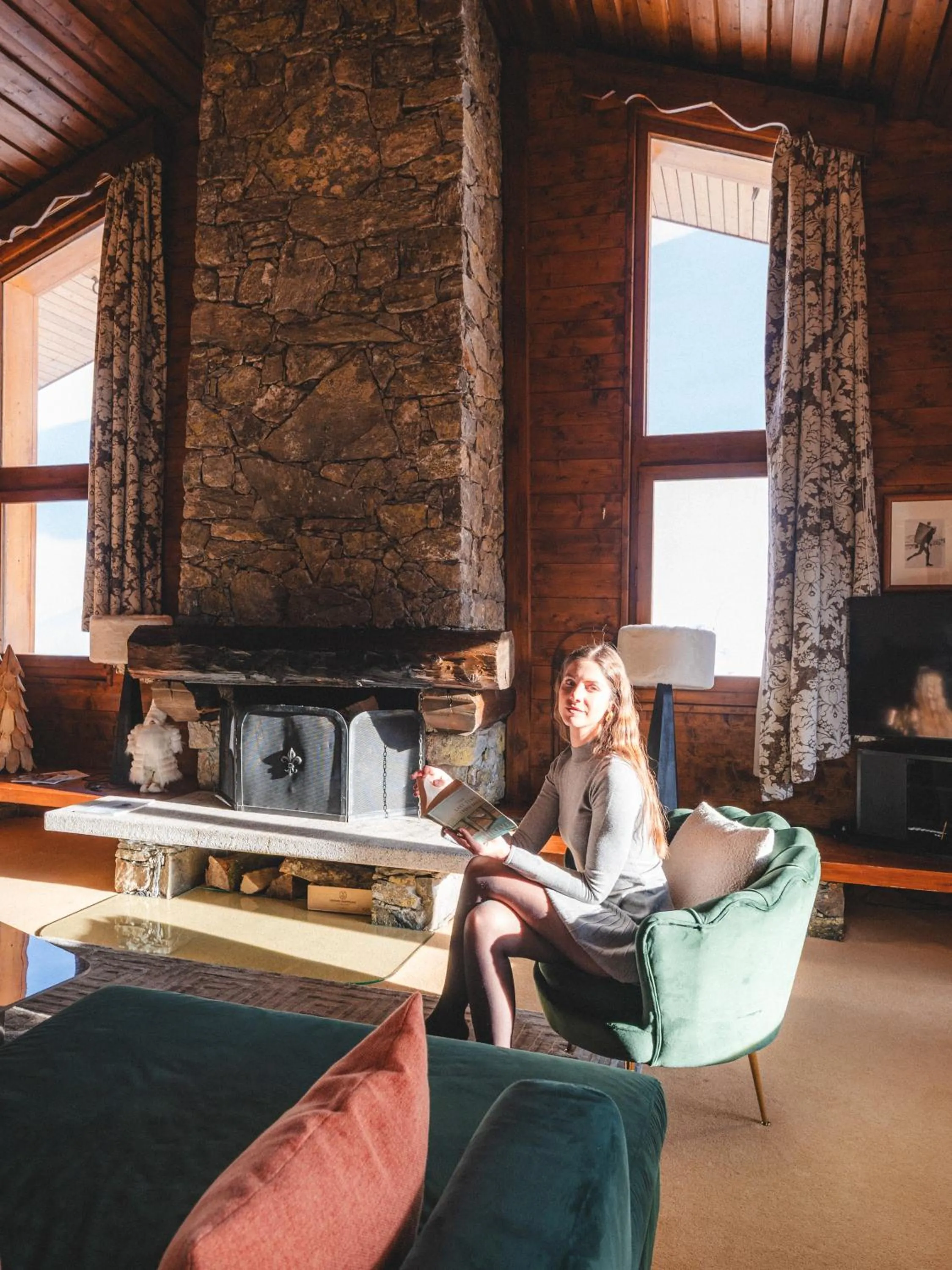Living room in Hotel Mont Vallon