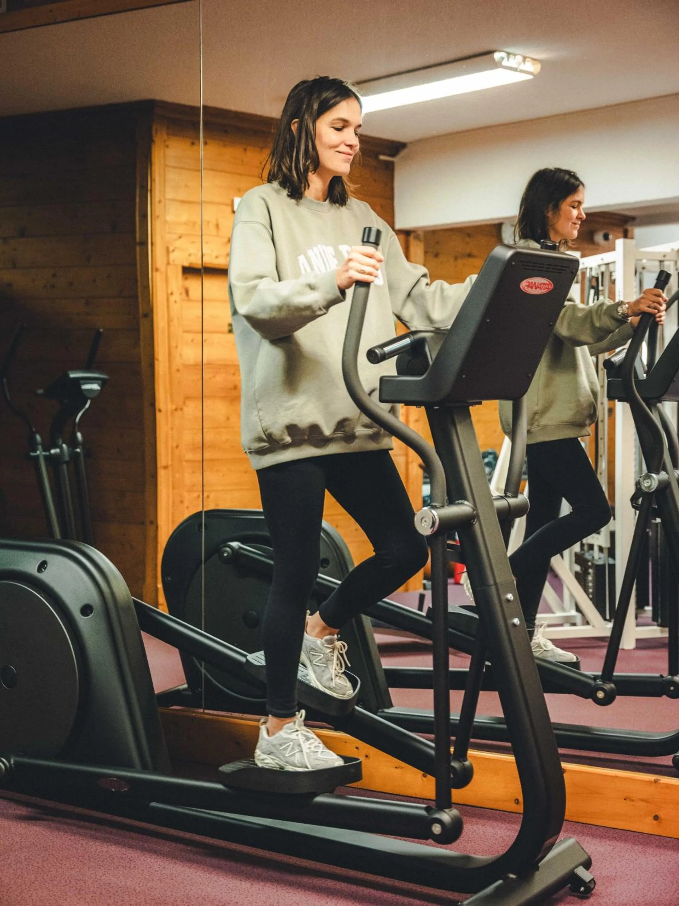 Fitness centre/facilities in Hotel Mont Vallon