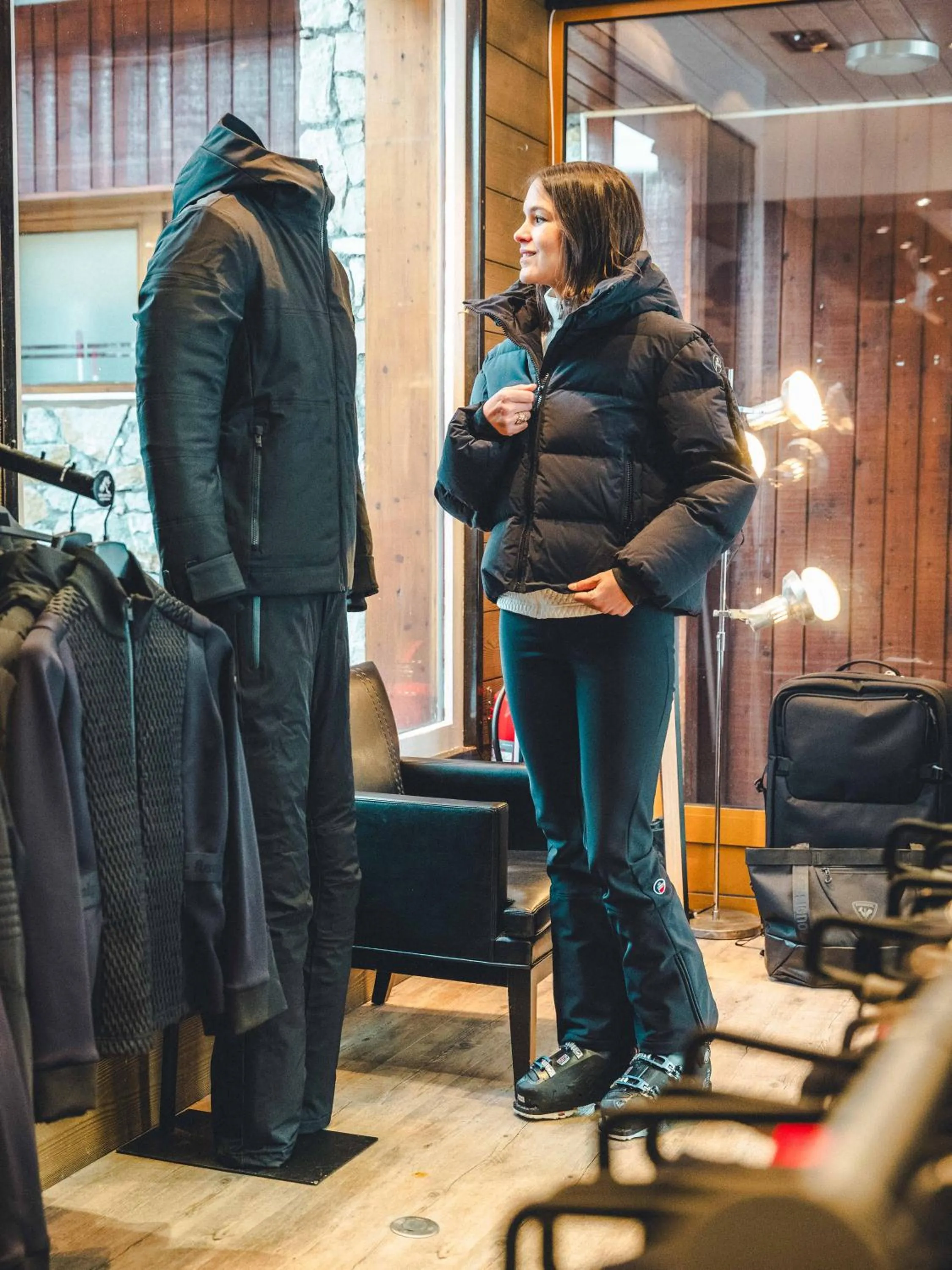 Skiing in Hotel Mont Vallon