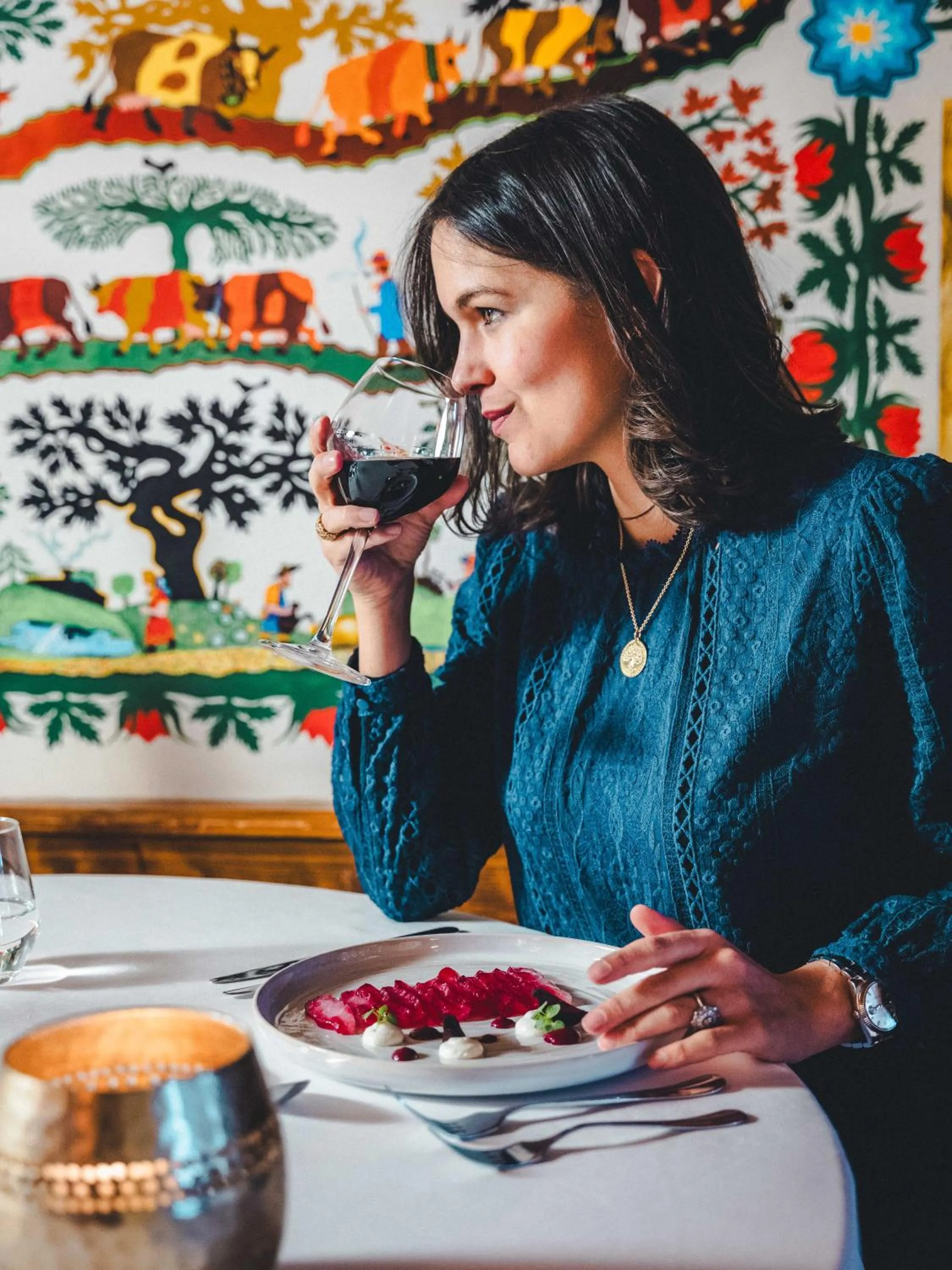 Restaurant/places to eat in Hotel Mont Vallon