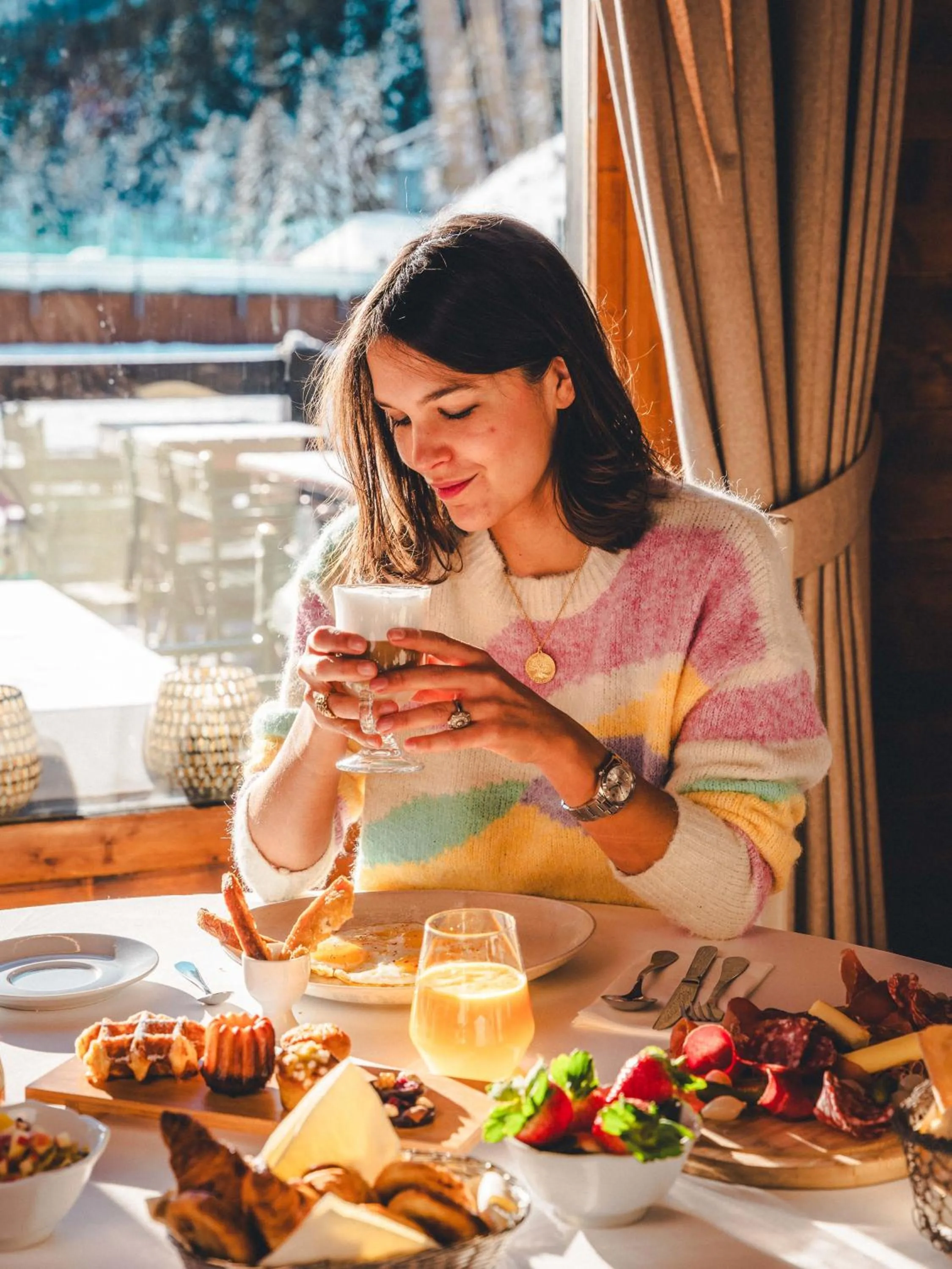 Food and drinks in Hotel Mont Vallon