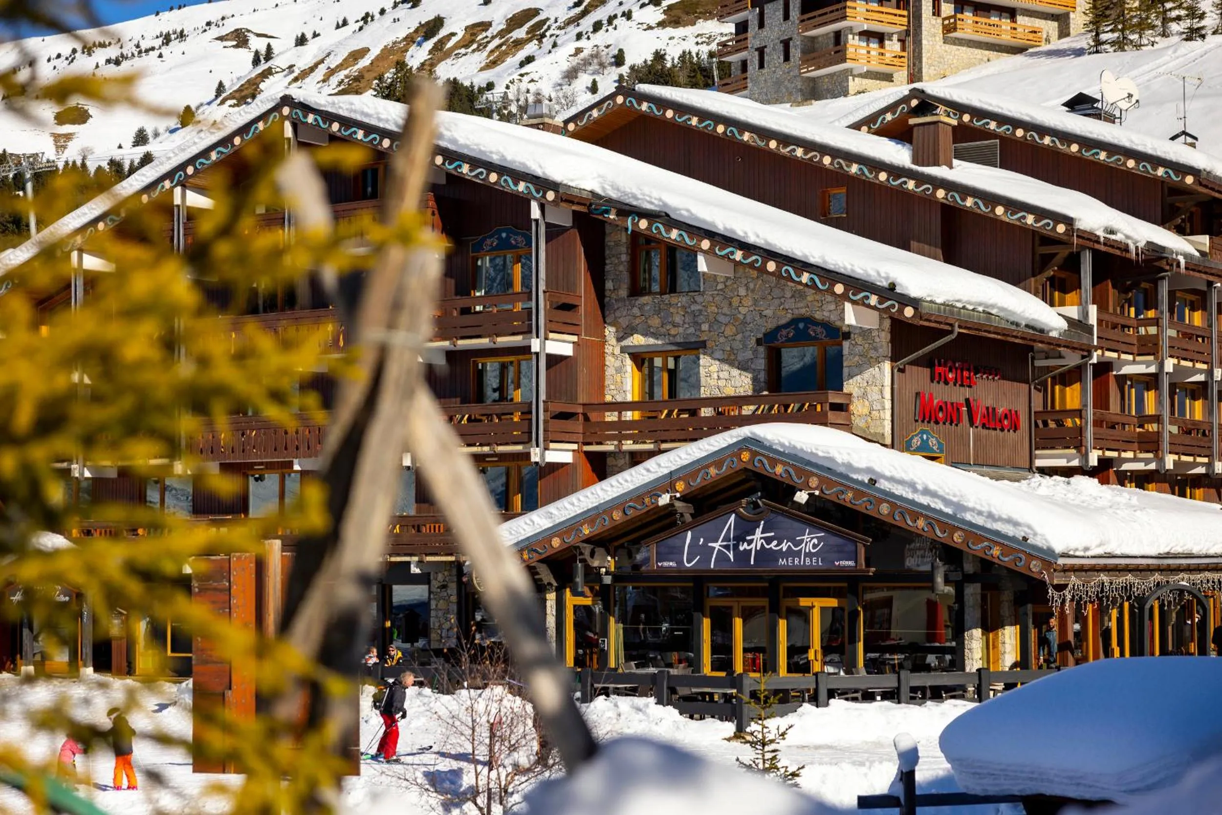 Restaurant/places to eat in Hotel Mont Vallon