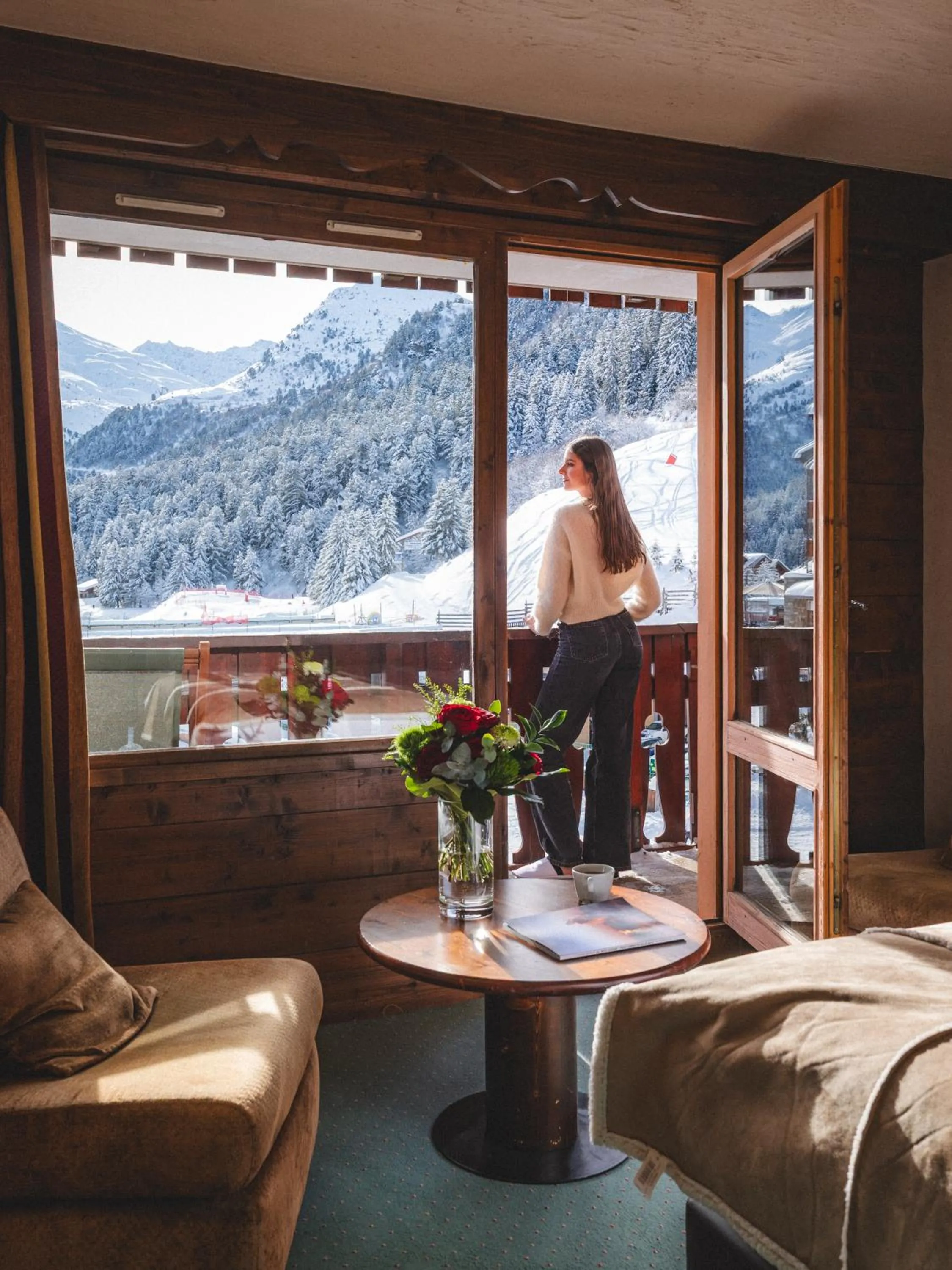 Mountain view in Hotel Mont Vallon