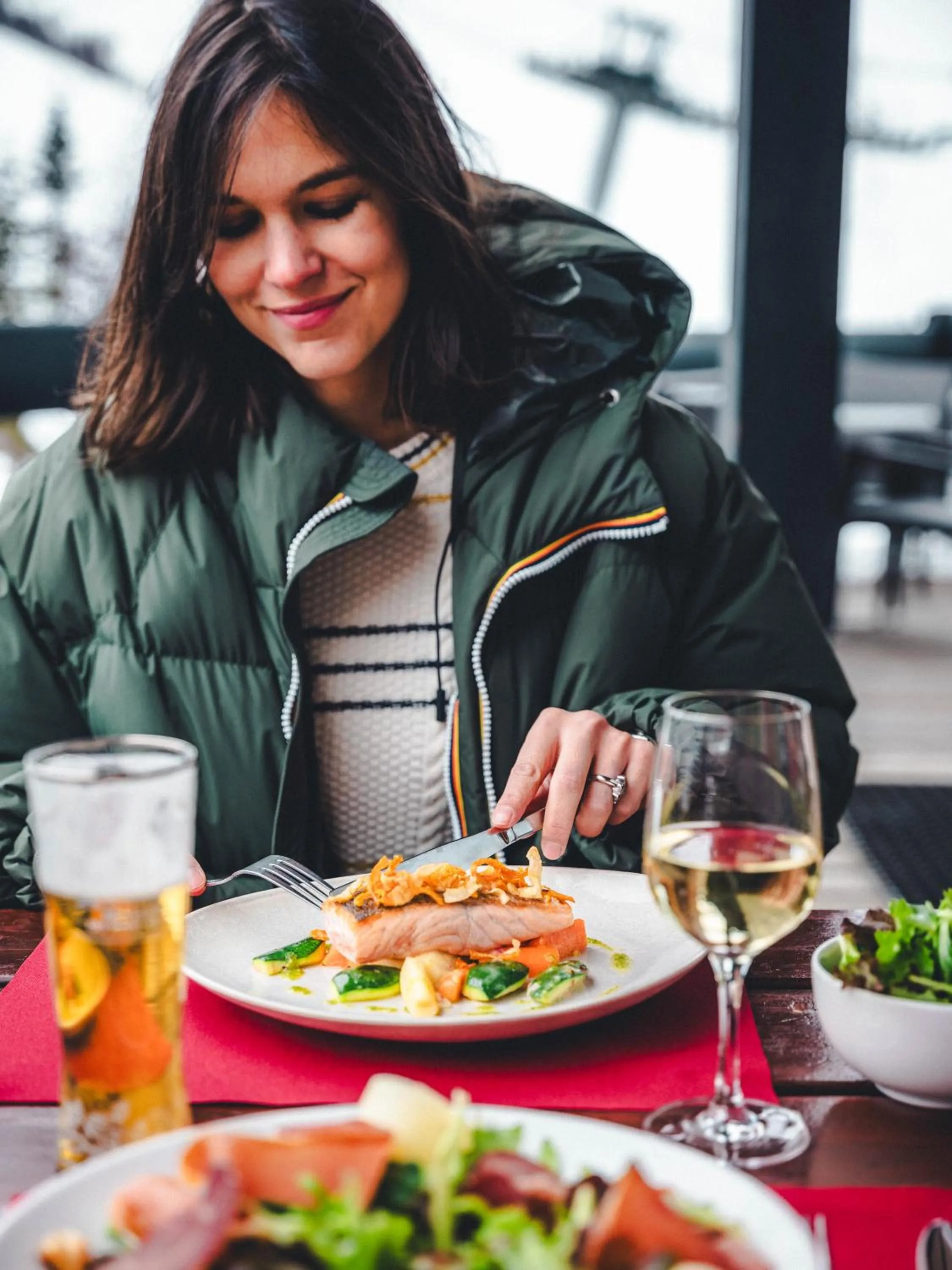 Food and drinks in Hotel Mont Vallon