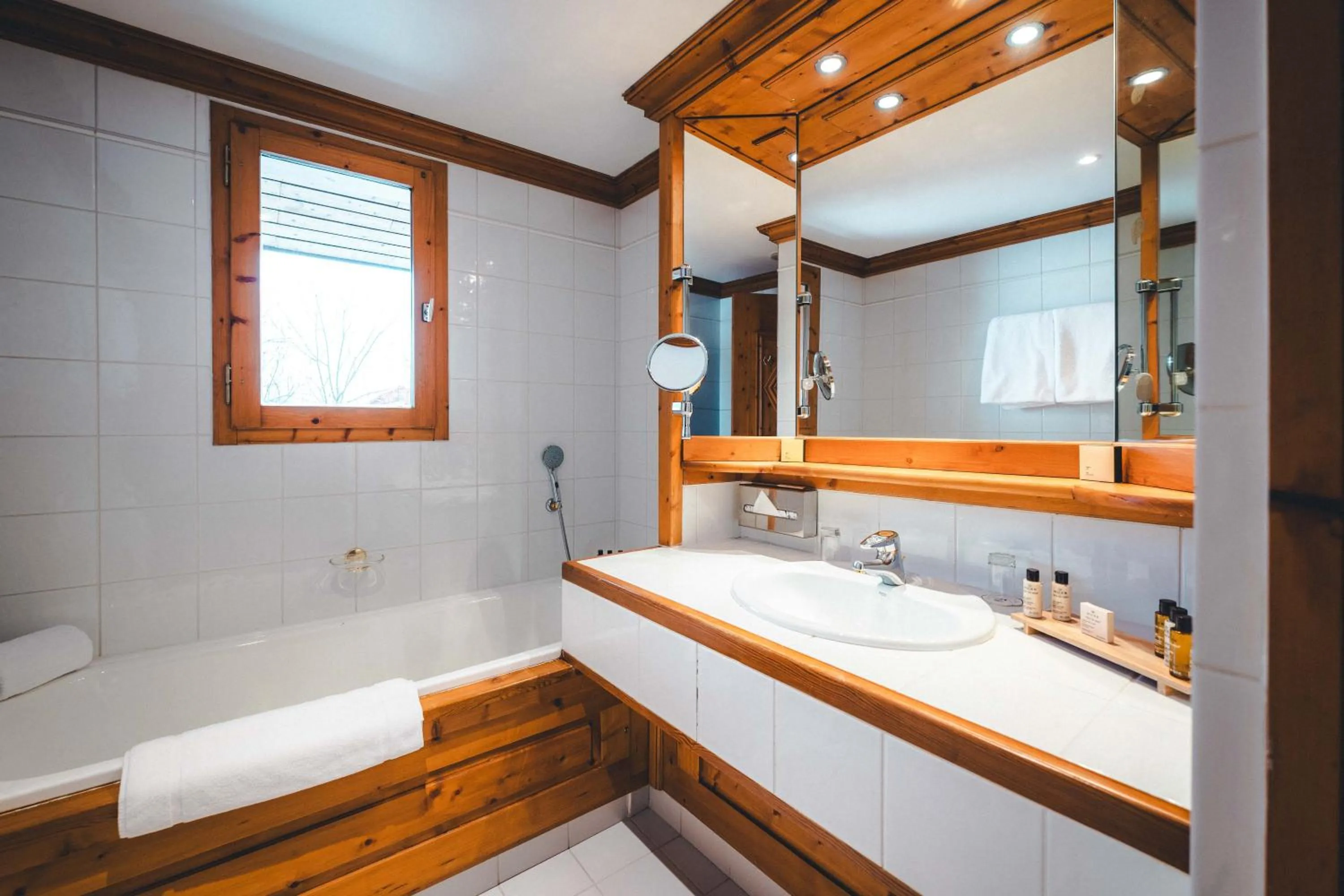 Bathroom in Hotel Mont Vallon