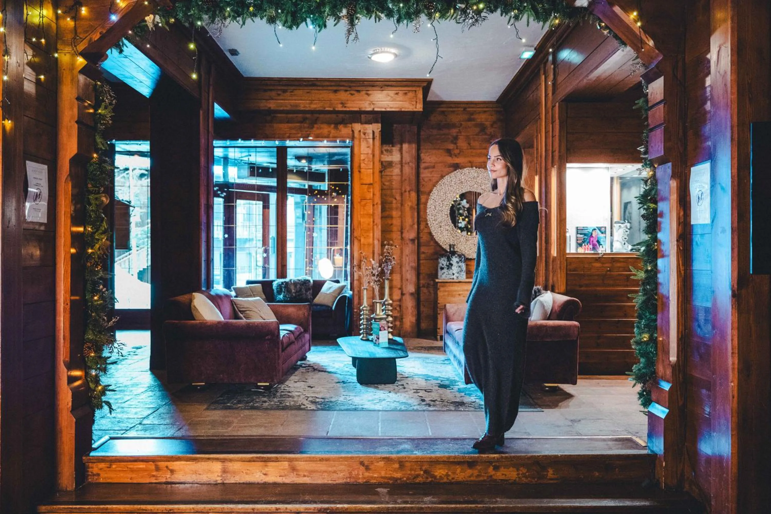 Living room in Hotel Mont Vallon