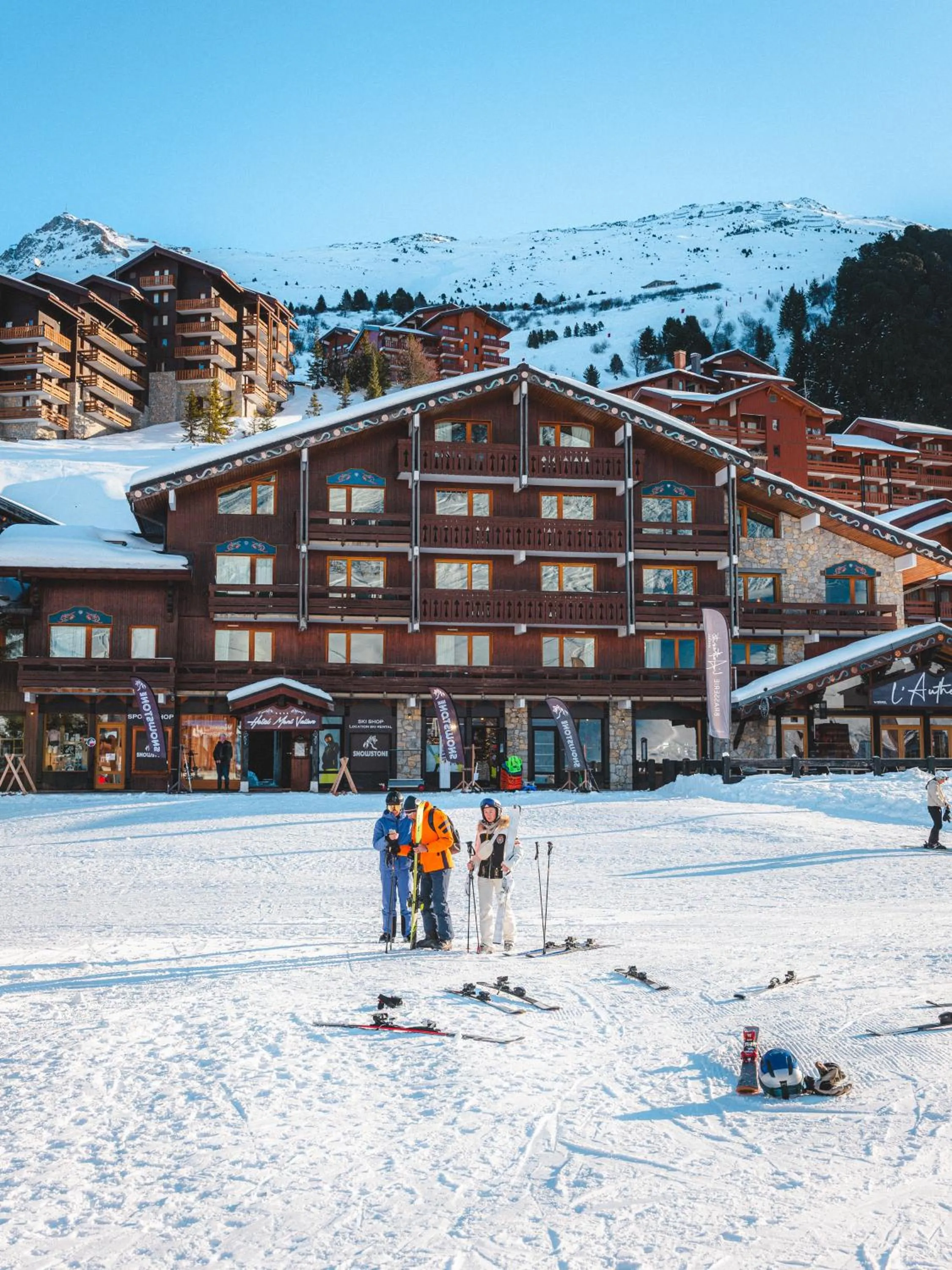 Property building in Hotel Mont Vallon