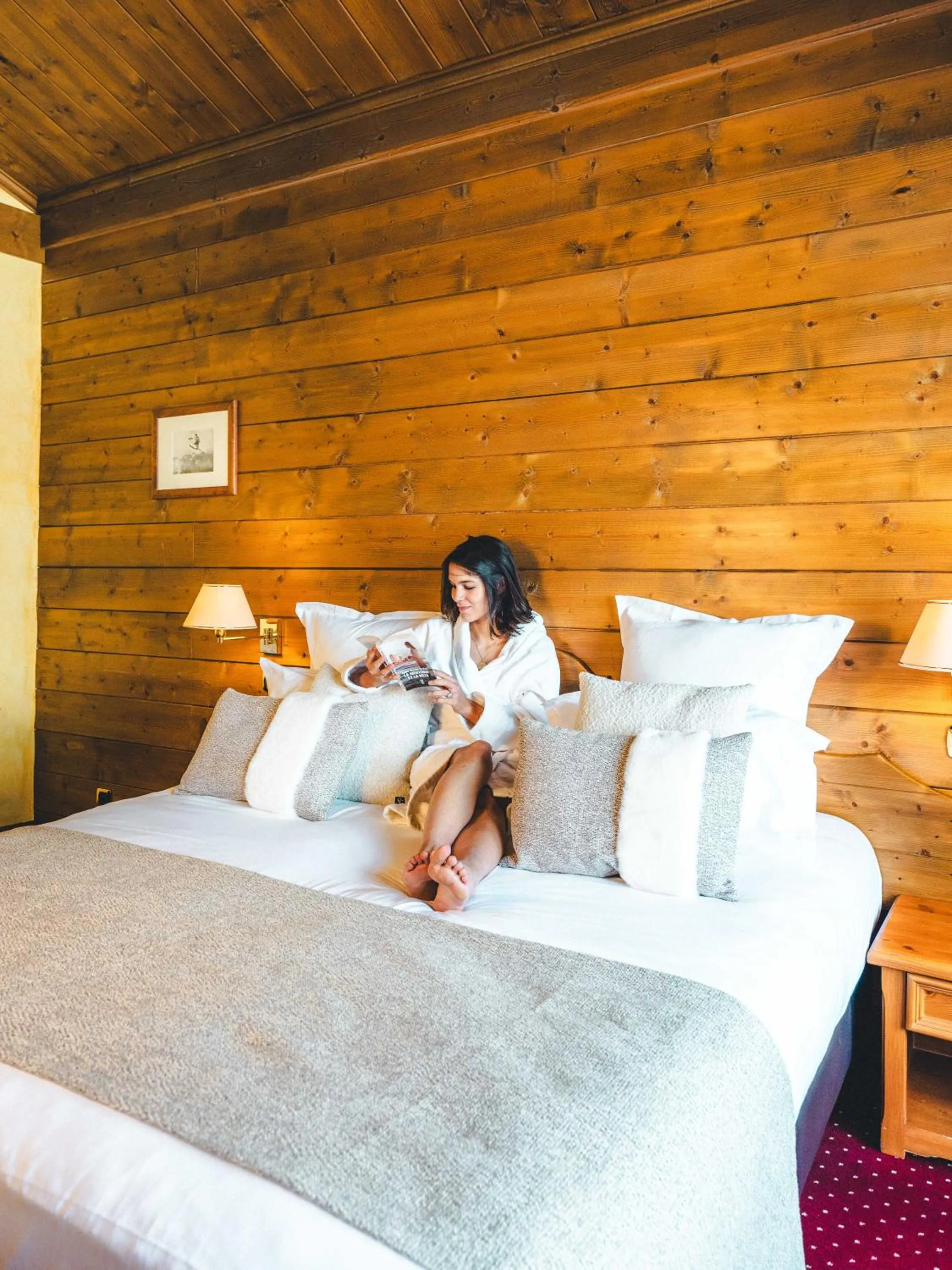 Bedroom, Bed in Hotel Mont Vallon