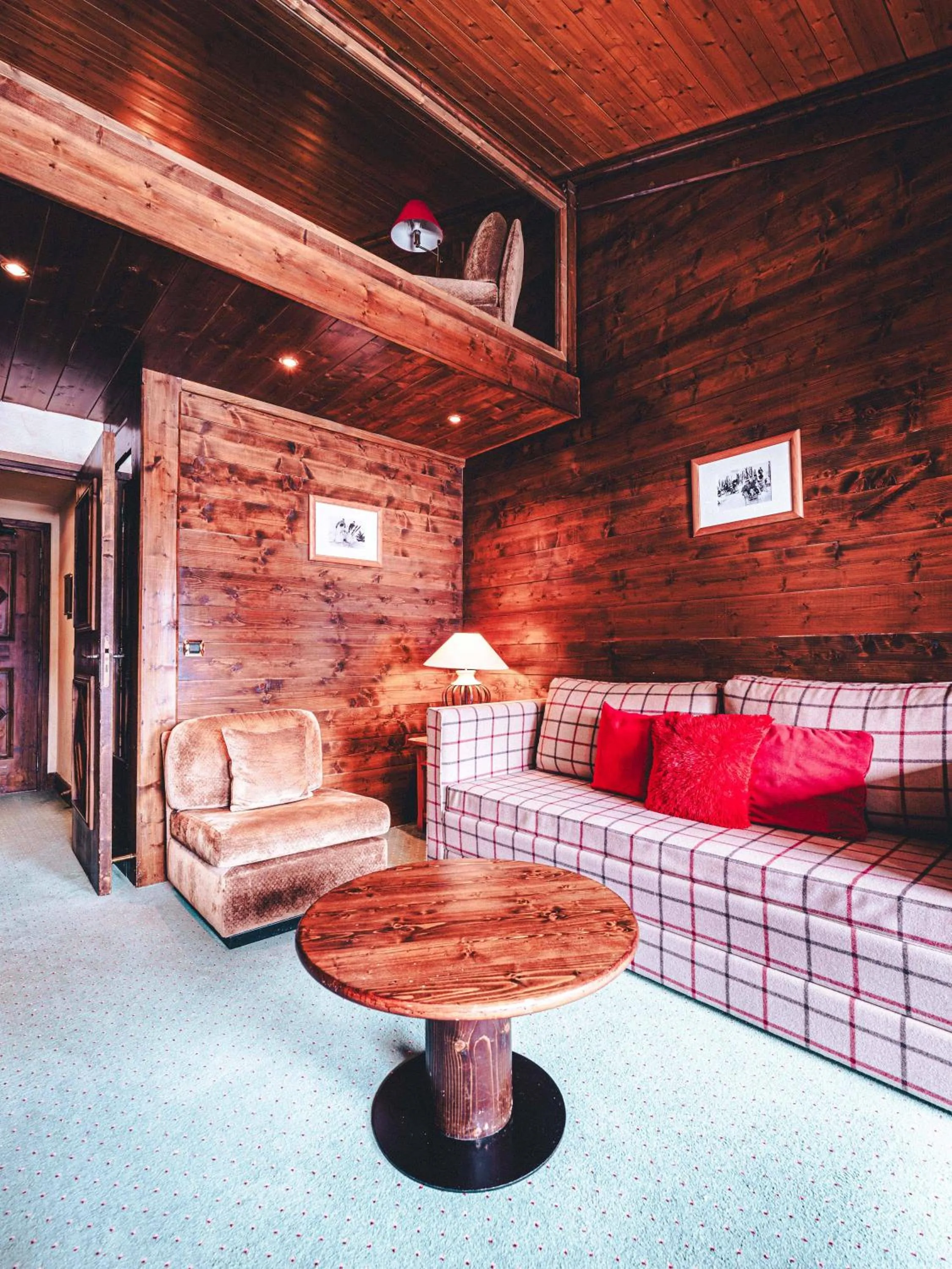 Living room in Hotel Mont Vallon