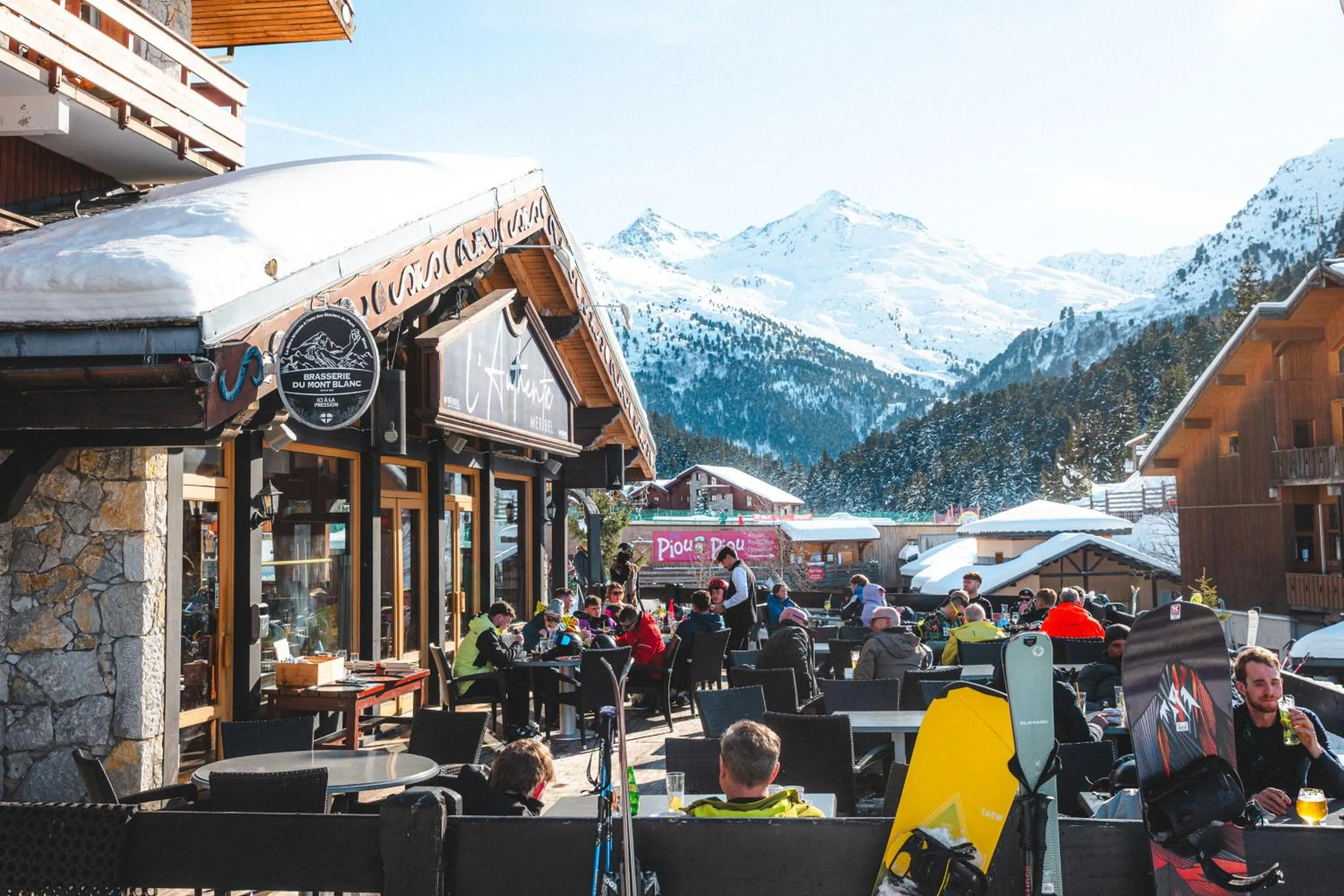 Restaurant/places to eat in Hotel Mont Vallon