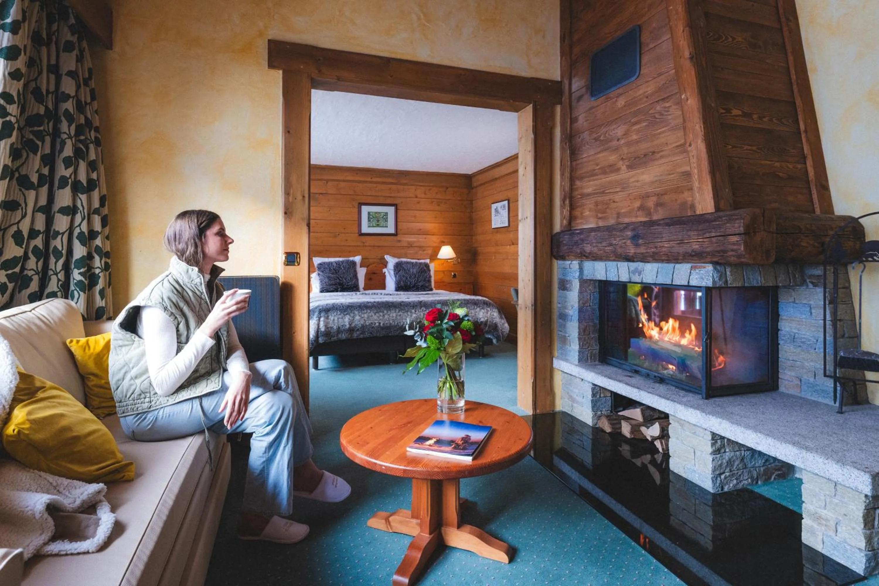 Bedroom in Hotel Mont Vallon