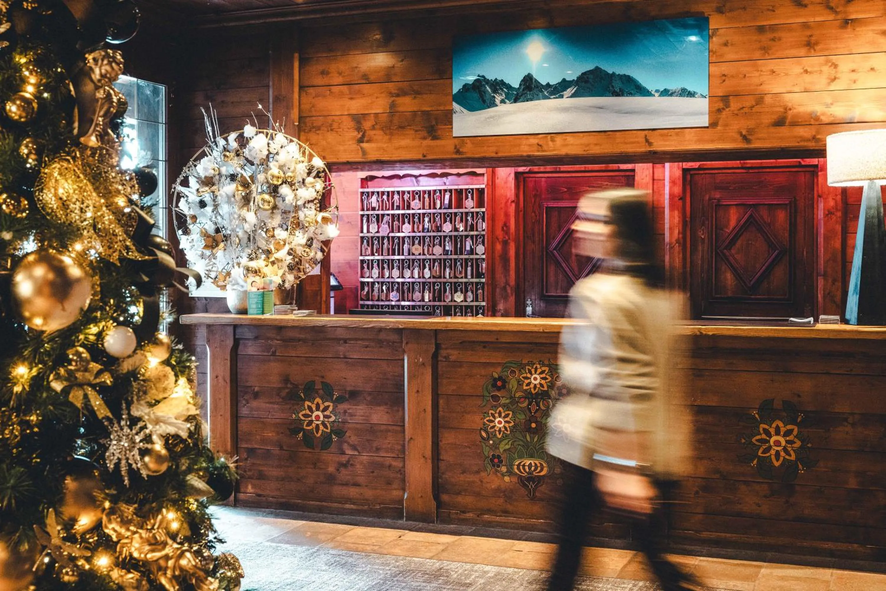 Lobby or reception in Hotel Mont Vallon