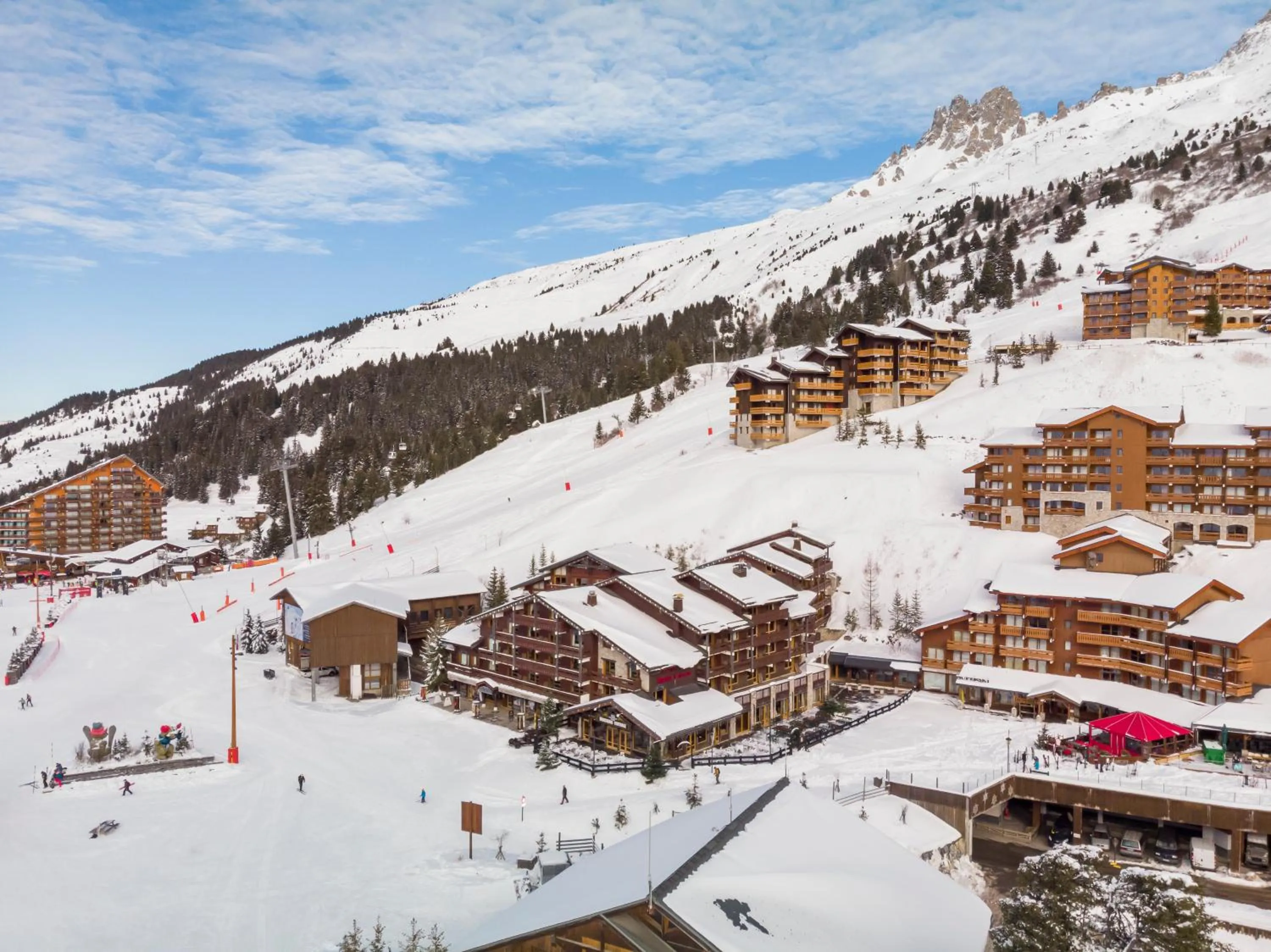 Property building in Hotel Mont Vallon