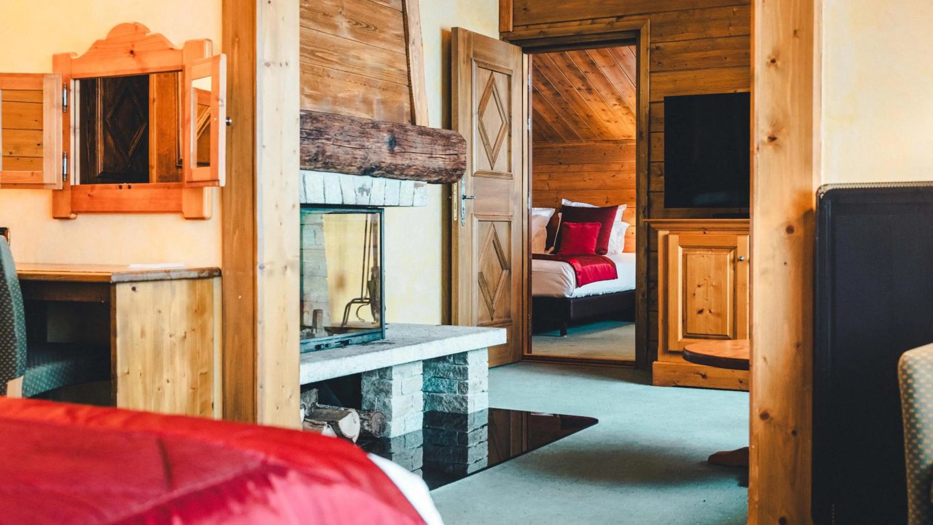 Living room in Hotel Mont Vallon