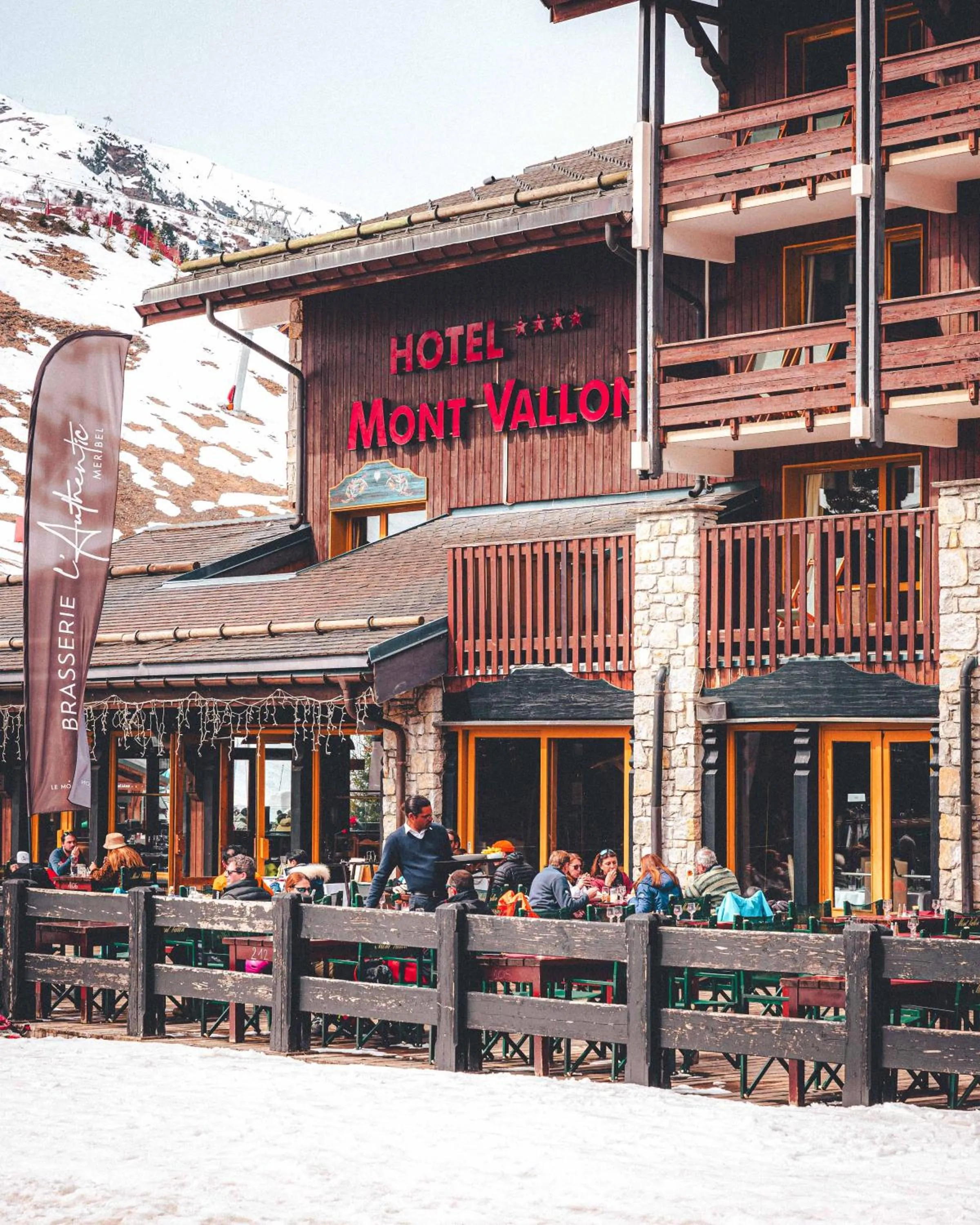 Property building in Hotel Mont Vallon