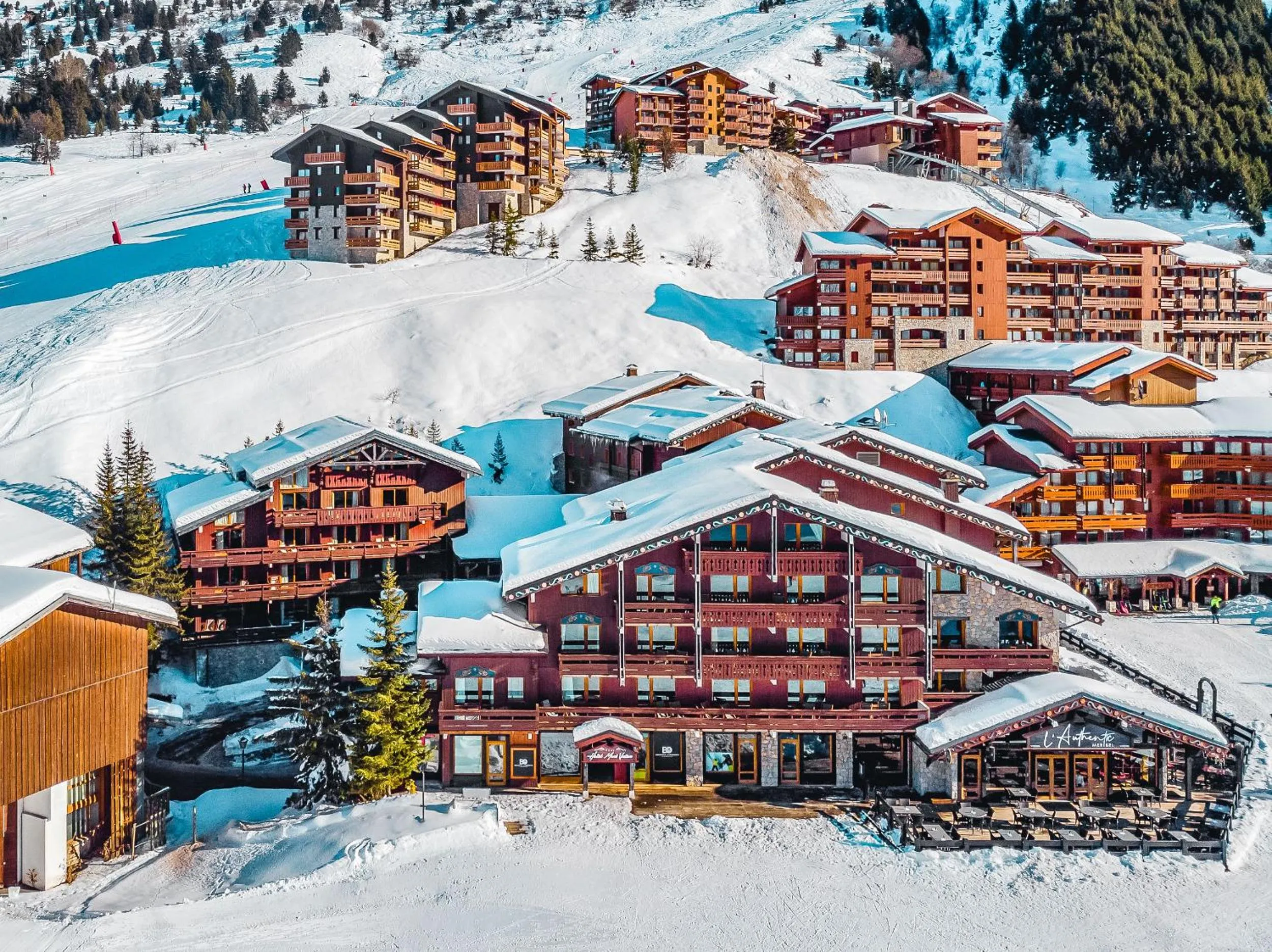 Property building in Hotel Mont Vallon