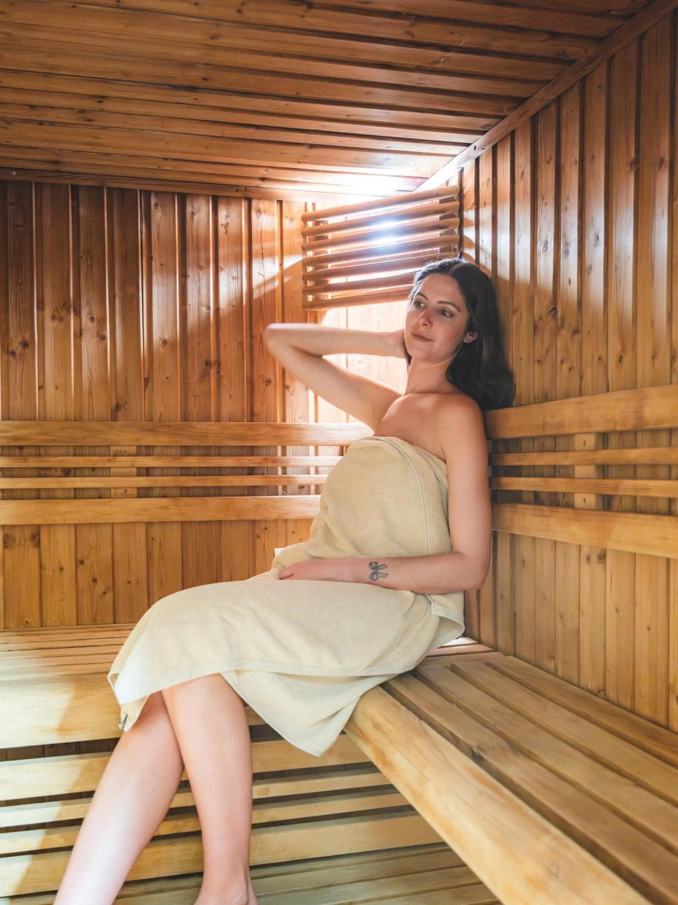 Sauna in Hotel Mont Vallon