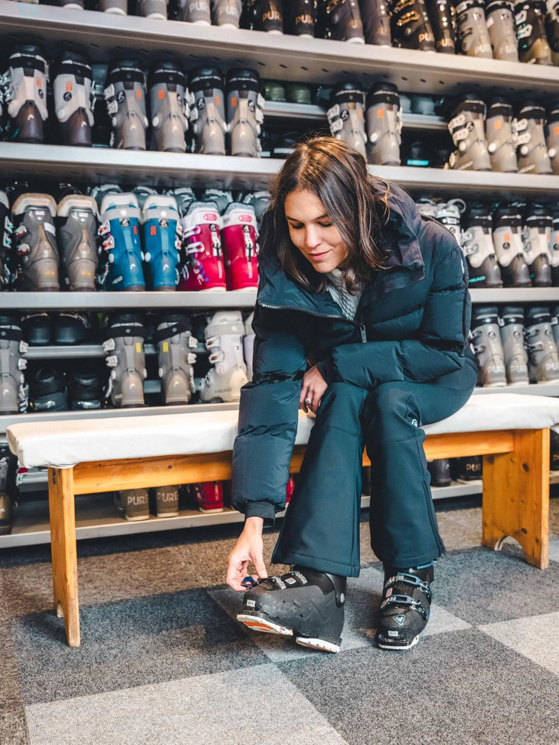 Skiing in Hotel Mont Vallon