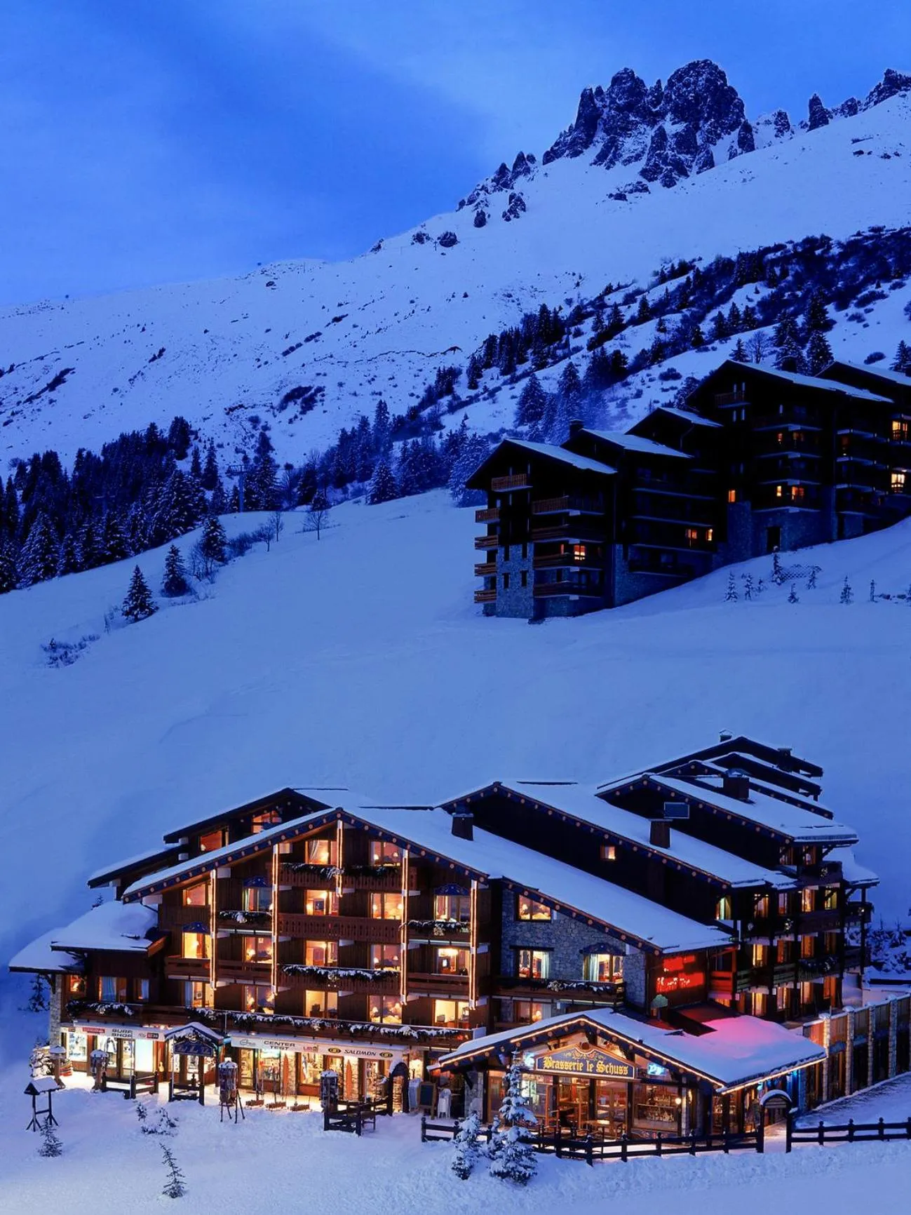 Night in Hotel Mont Vallon