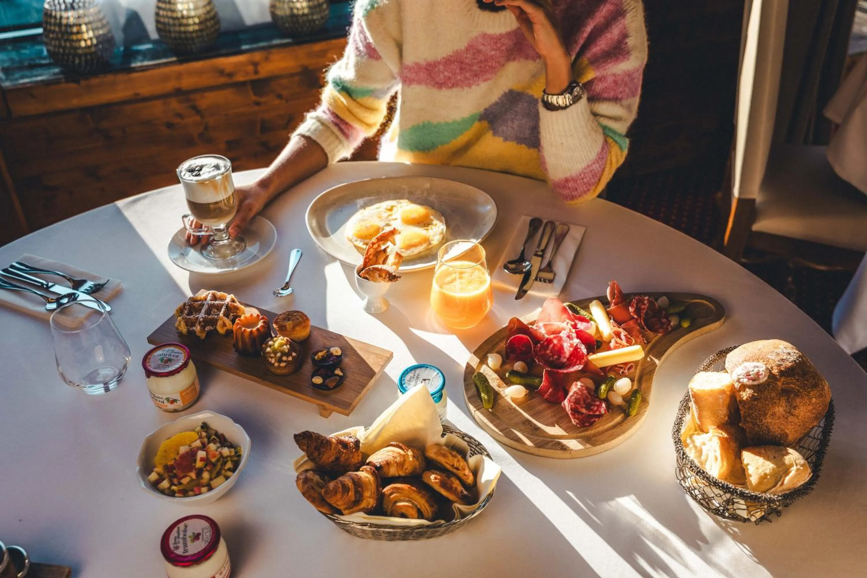 Food and drinks in Hotel Mont Vallon