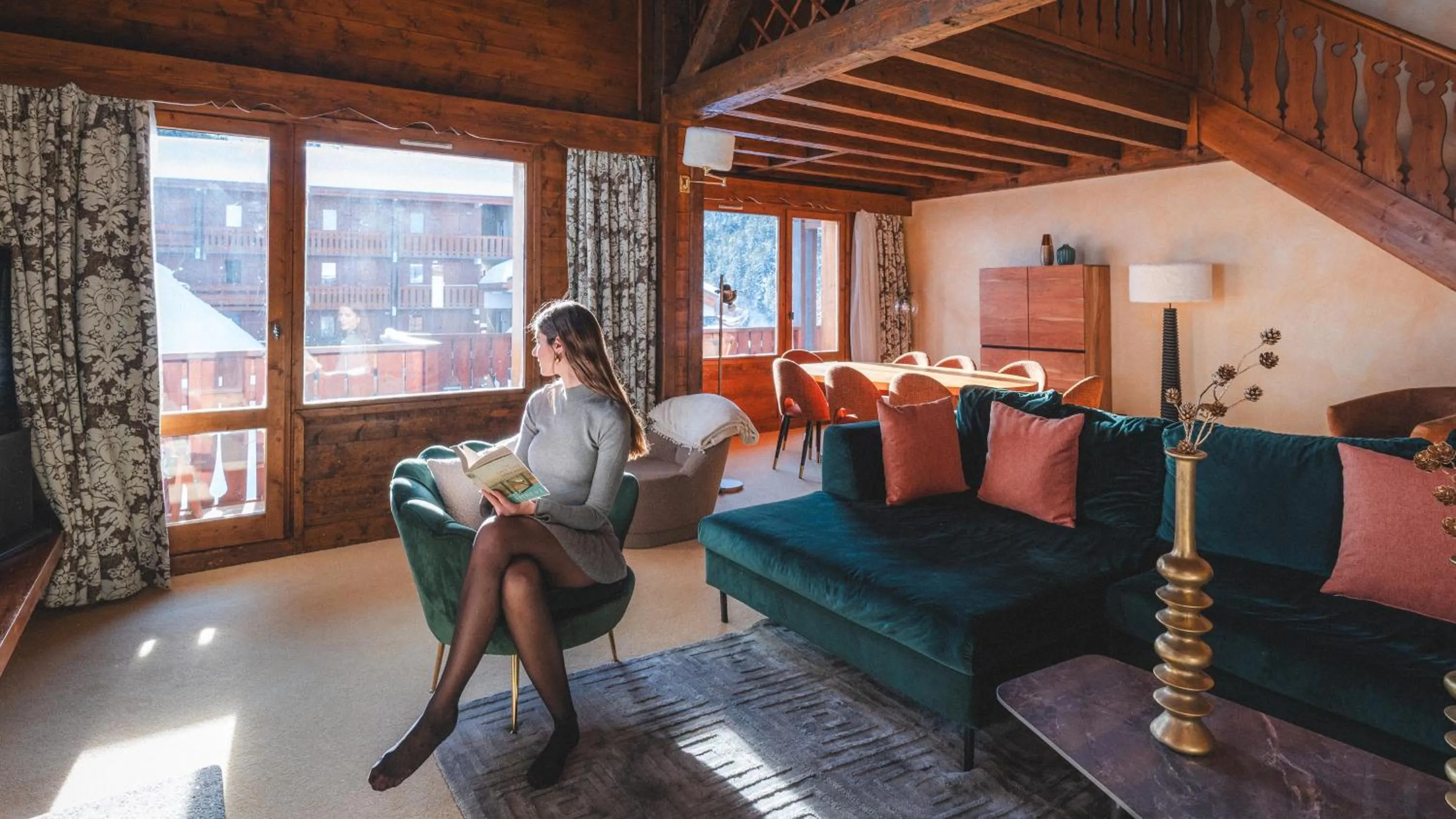 Living room in Hotel Mont Vallon