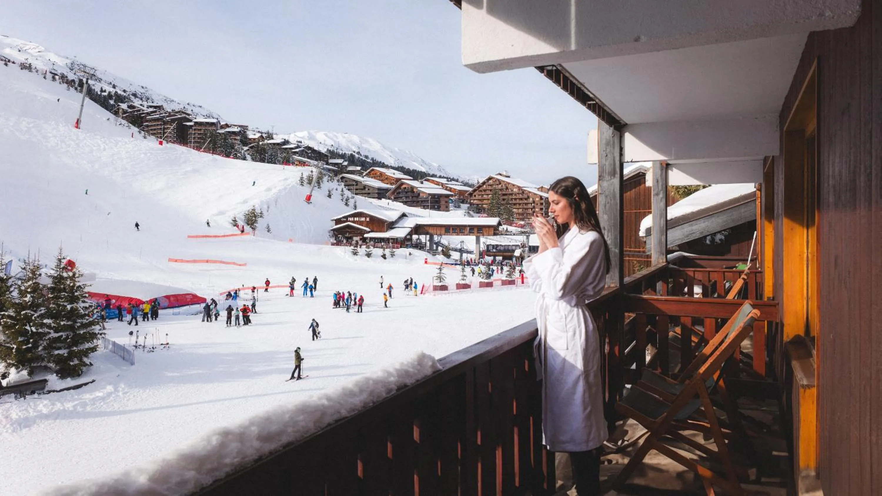 Balcony/Terrace in Hotel Mont Vallon