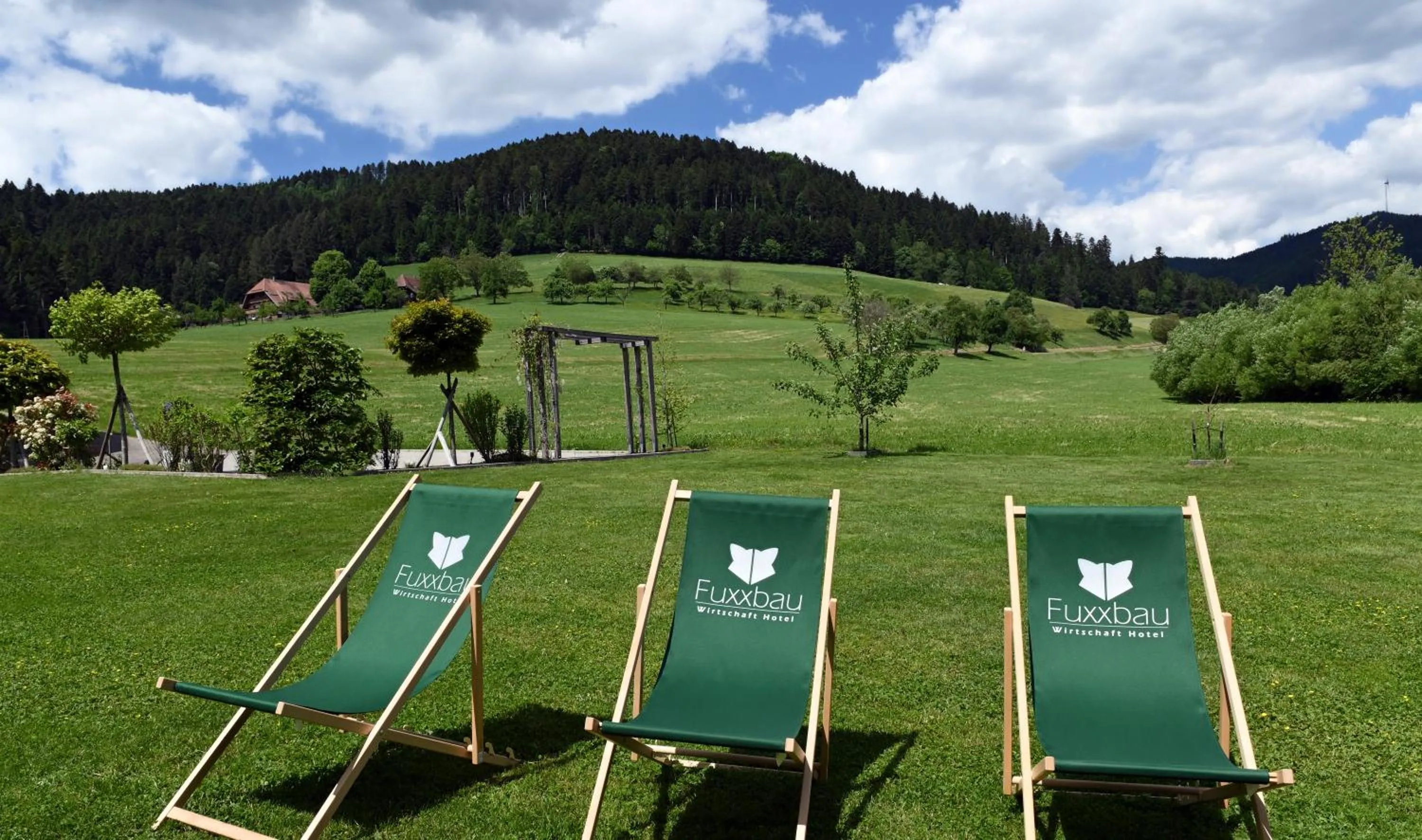 Garden in Hotel Fuxxbau