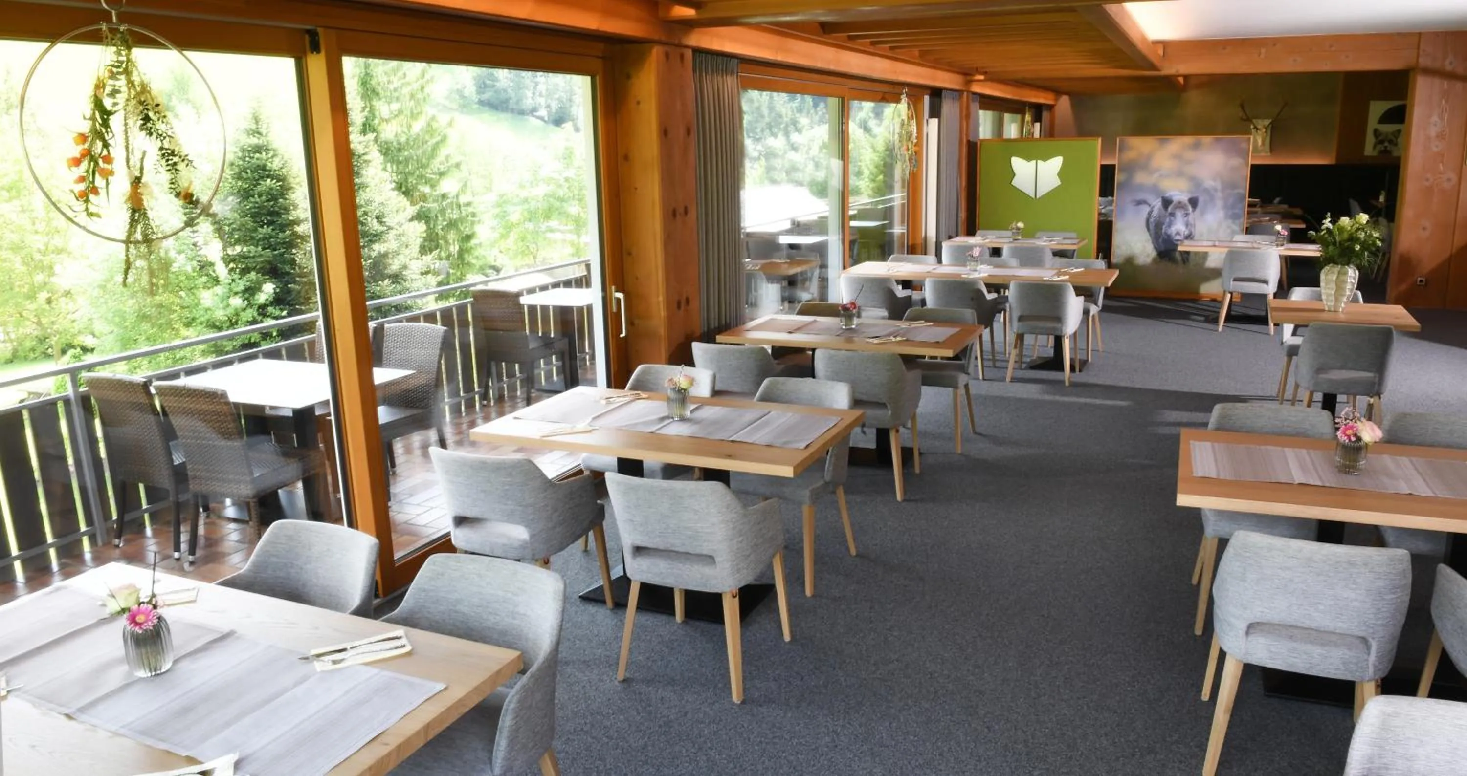 Restaurant/places to eat in Hotel Fuxxbau