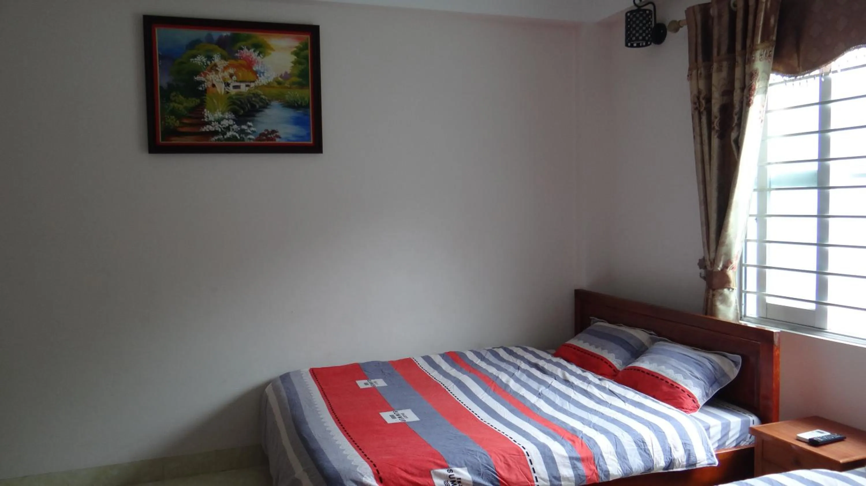 Decorative detail, Bed in Huong Thao 2 Hotel