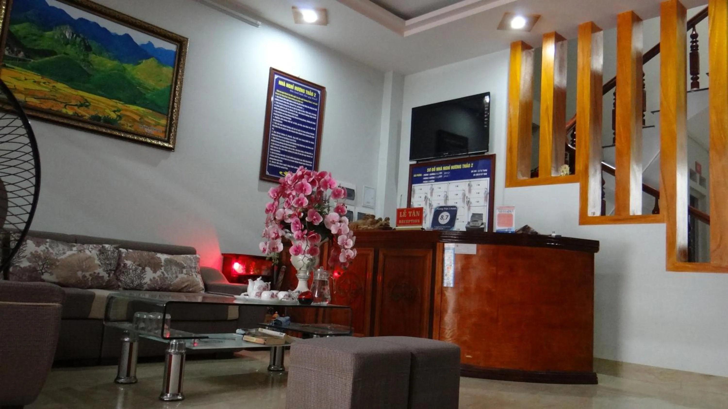 Lobby or reception in Huong Thao 2 Hotel