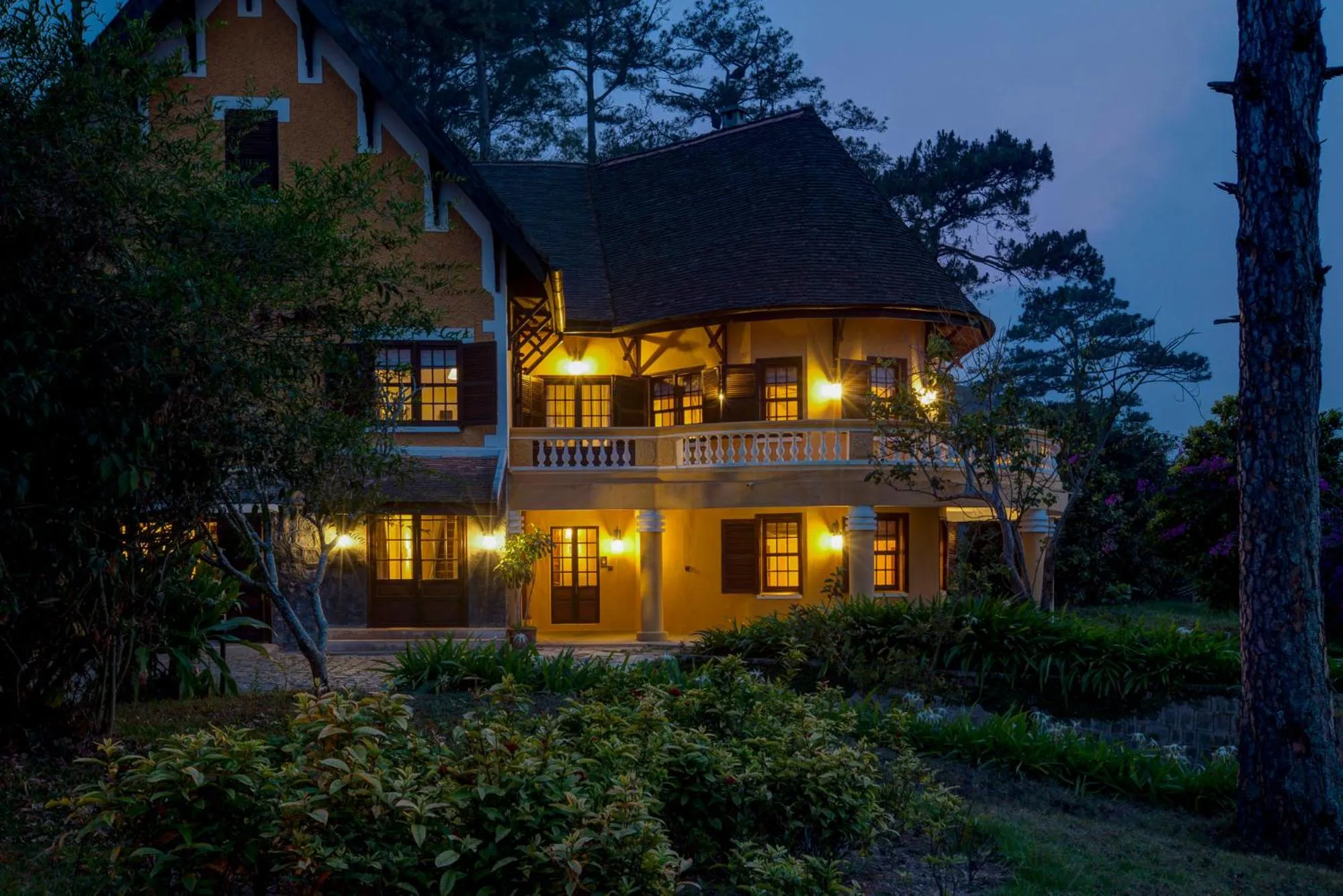 Property building in Ana Mandara Villas Dalat Resort & Spa