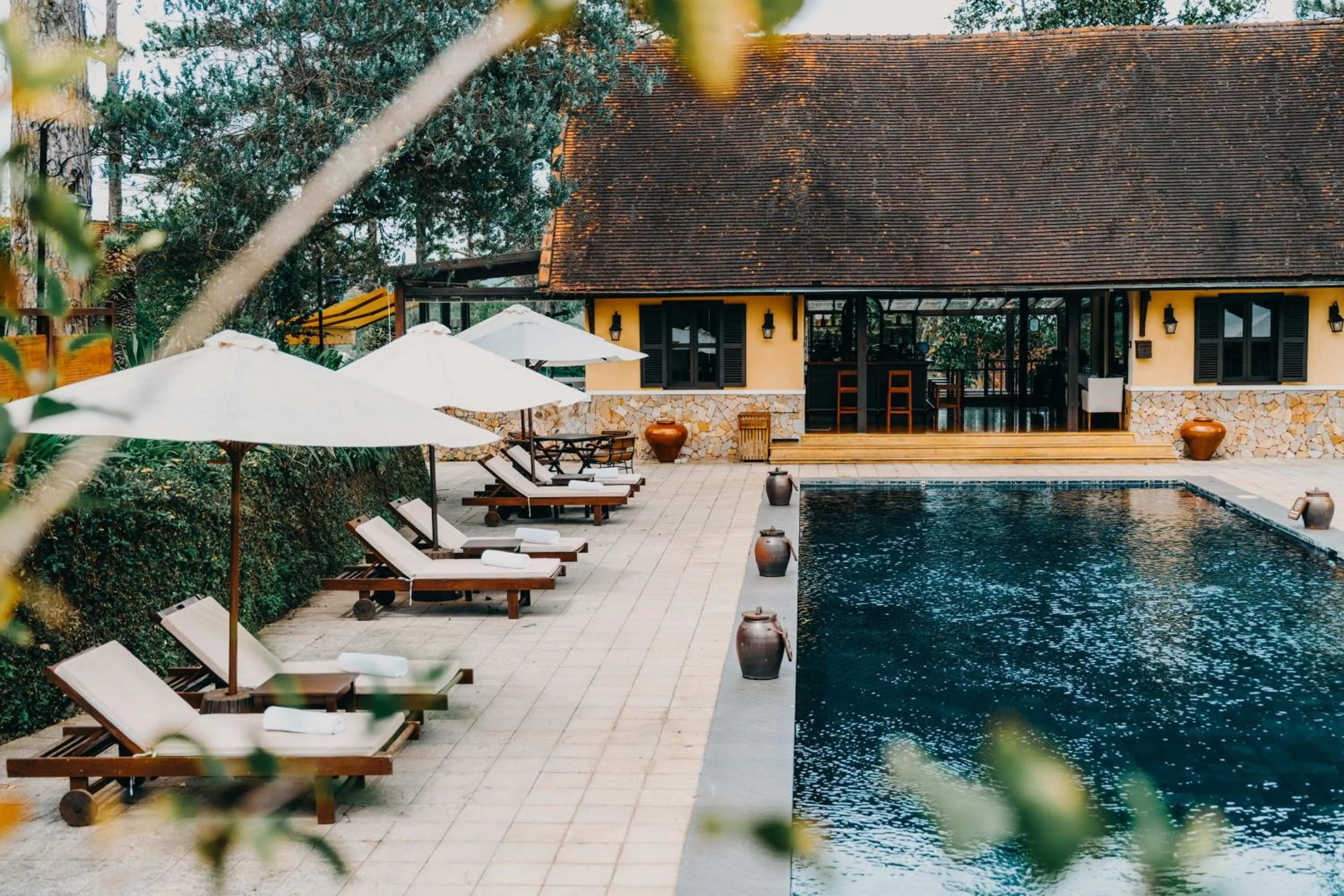 Swimming pool in Ana Mandara Villas Dalat Resort & Spa