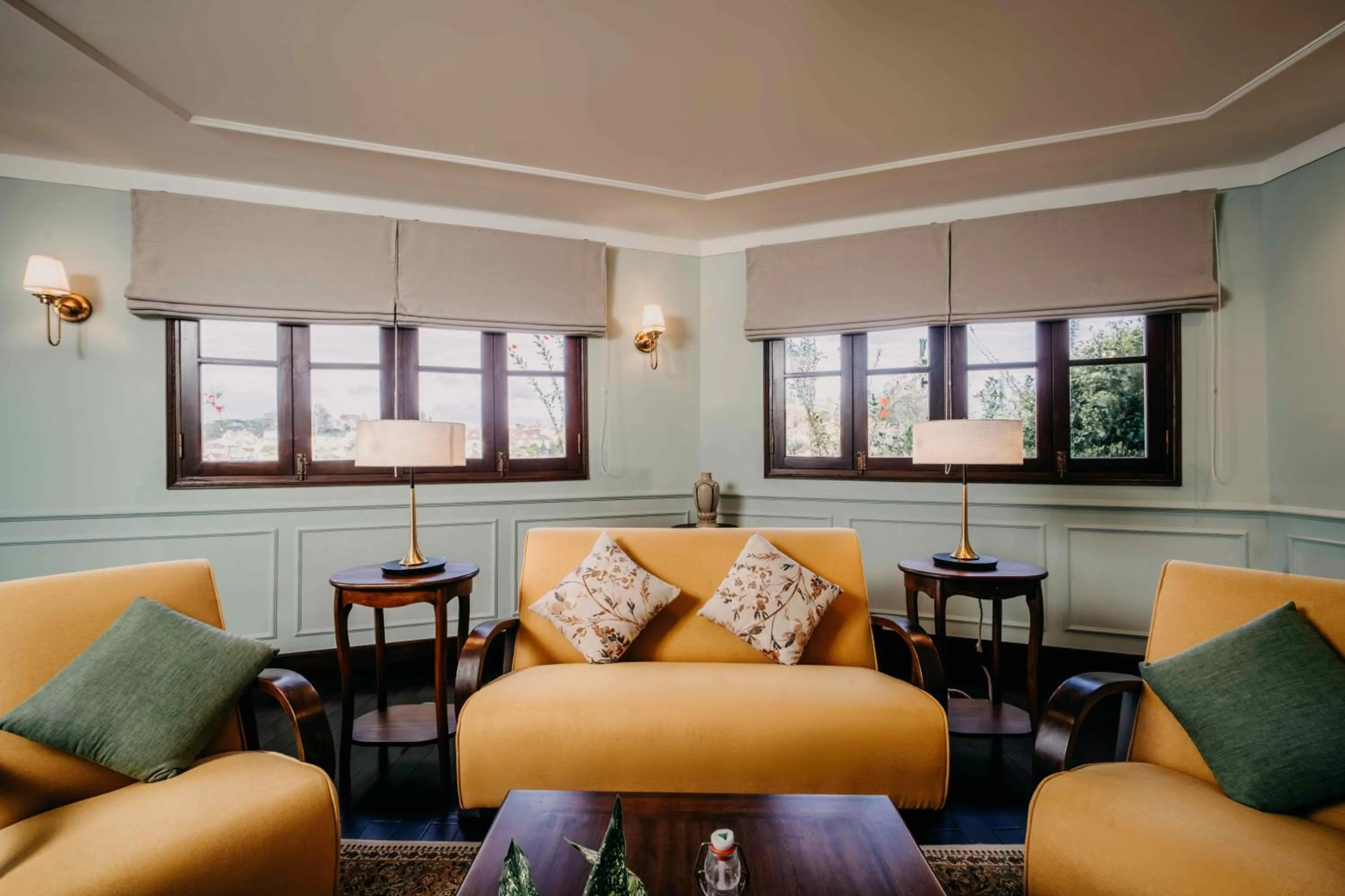 Living room in Ana Mandara Villas Dalat Resort & Spa